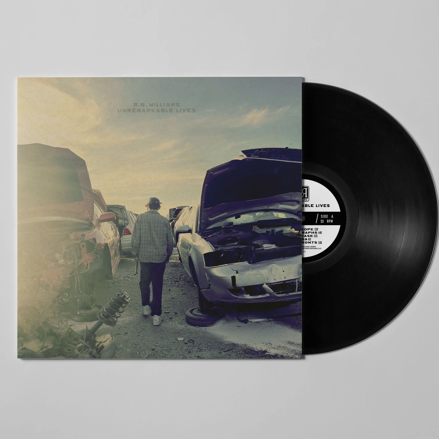 R.R. Williams Unremarkable Lives 12" LP (Black) (Vinyl)