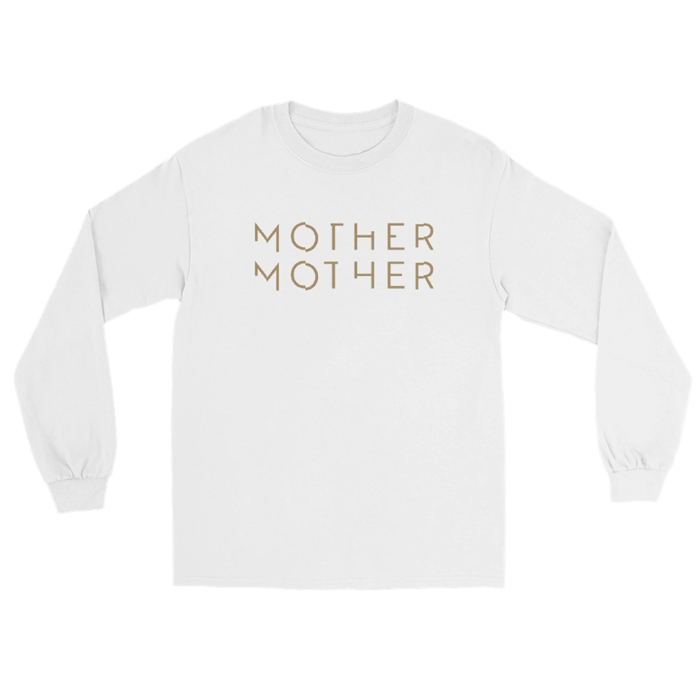 Mother Mother Logo Long Sleeve Tee - White