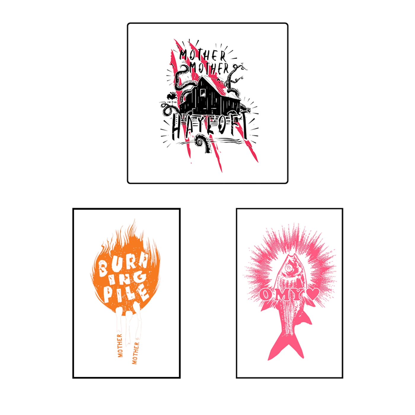 Mother Mother Temporary Tattoo Bundle