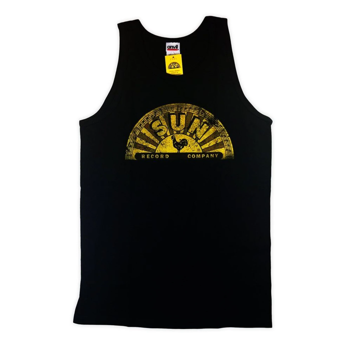Sun Records Sun Distressed Logo Tank
