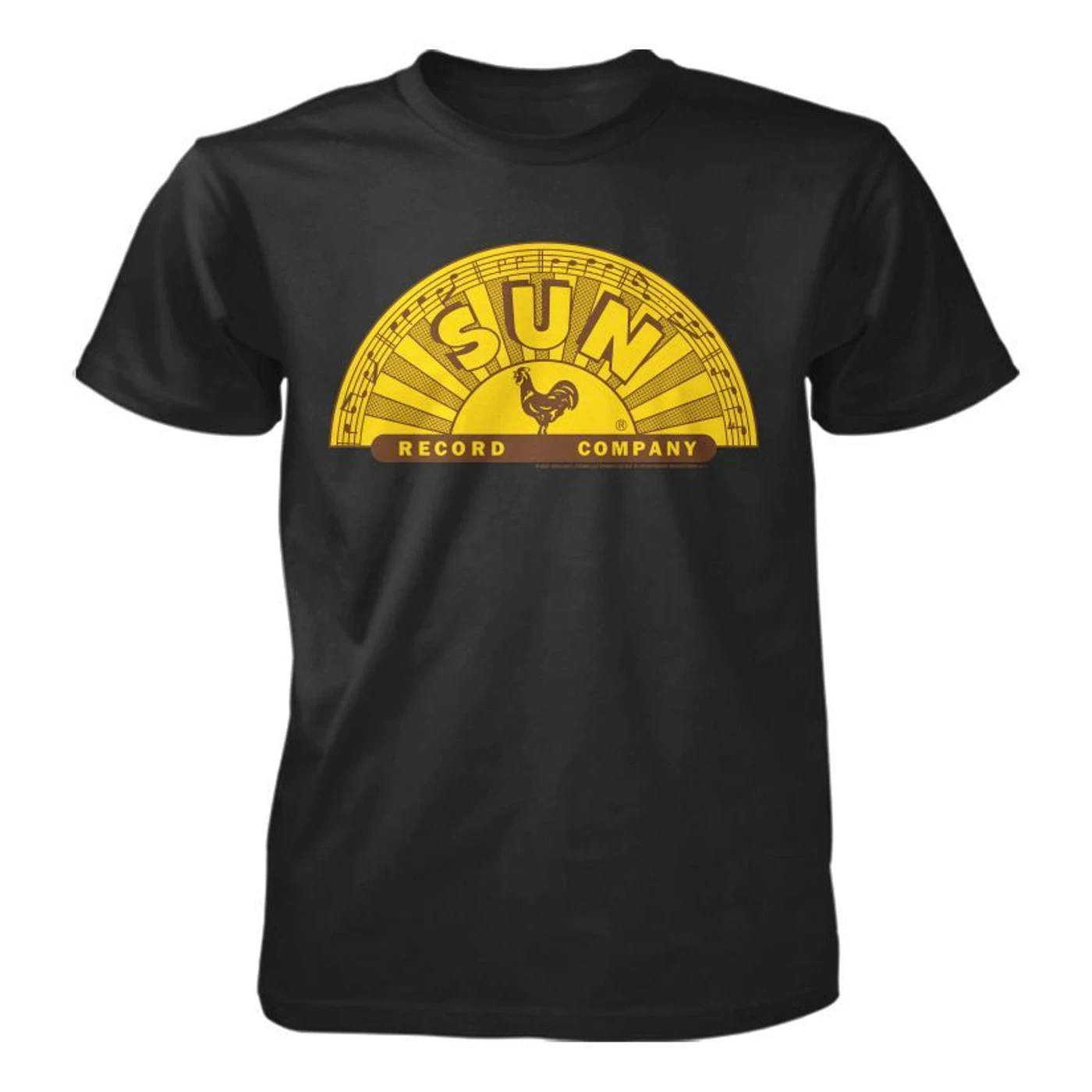 Sun Records Half Logo T-shirt - Black
