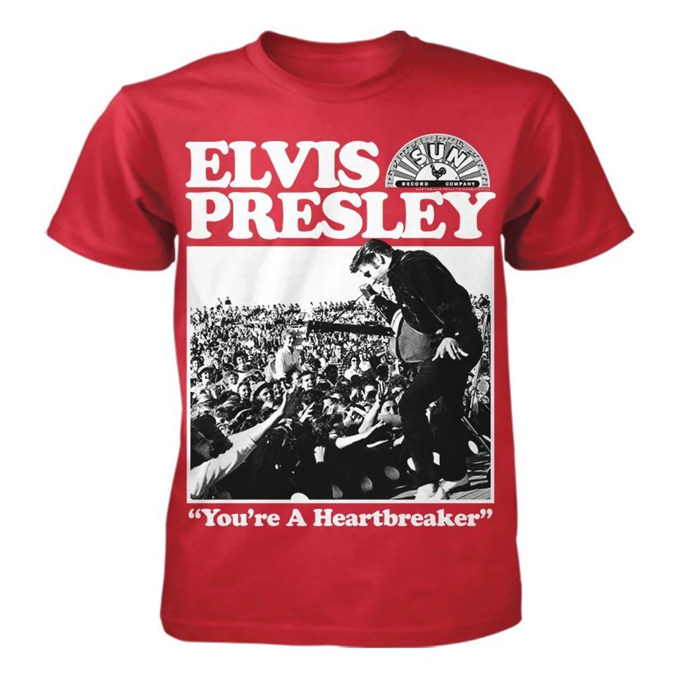 Elvis Presley Heartbreaker Sun Records T-shirt