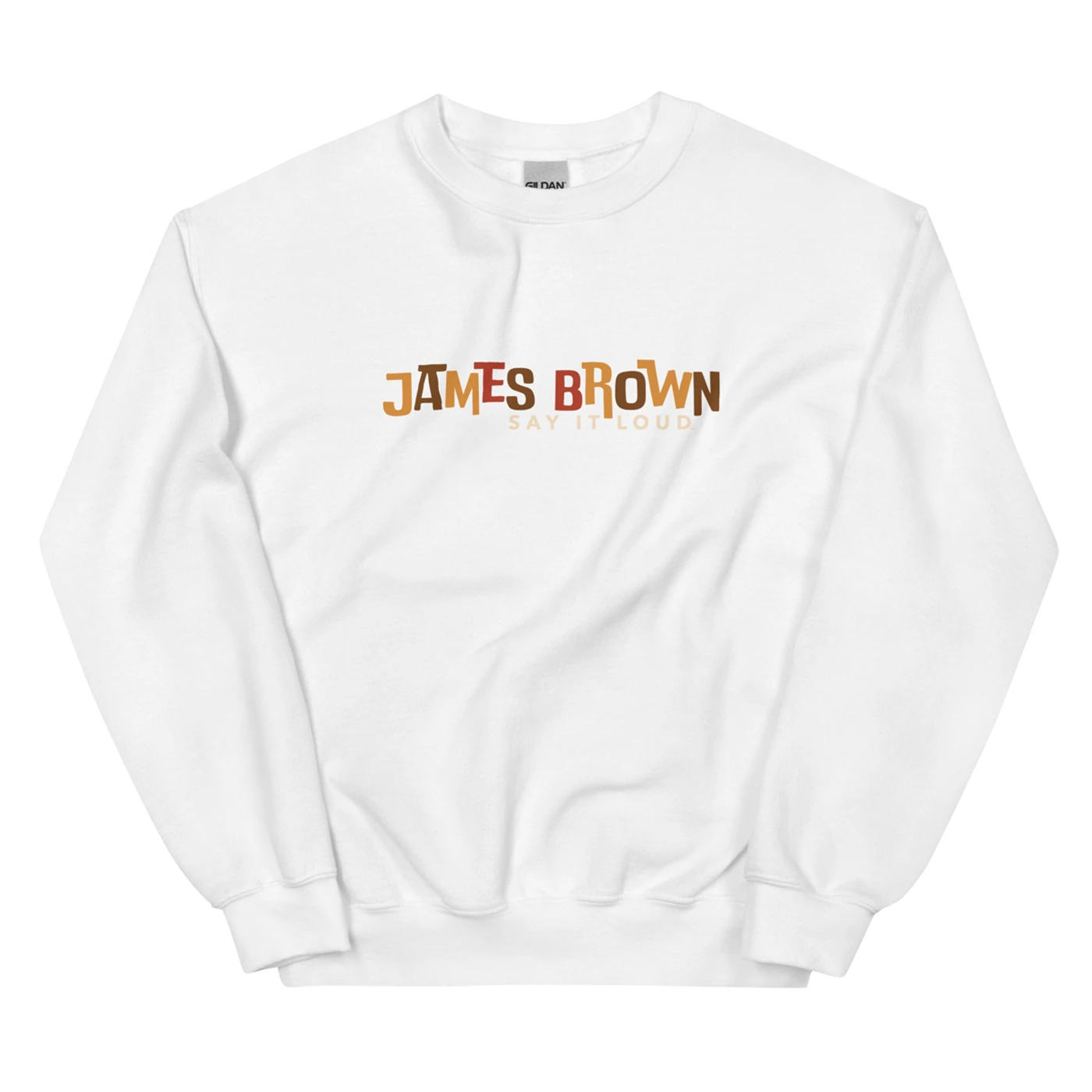James Brown Say It Loud Crewneck Sweatshirt