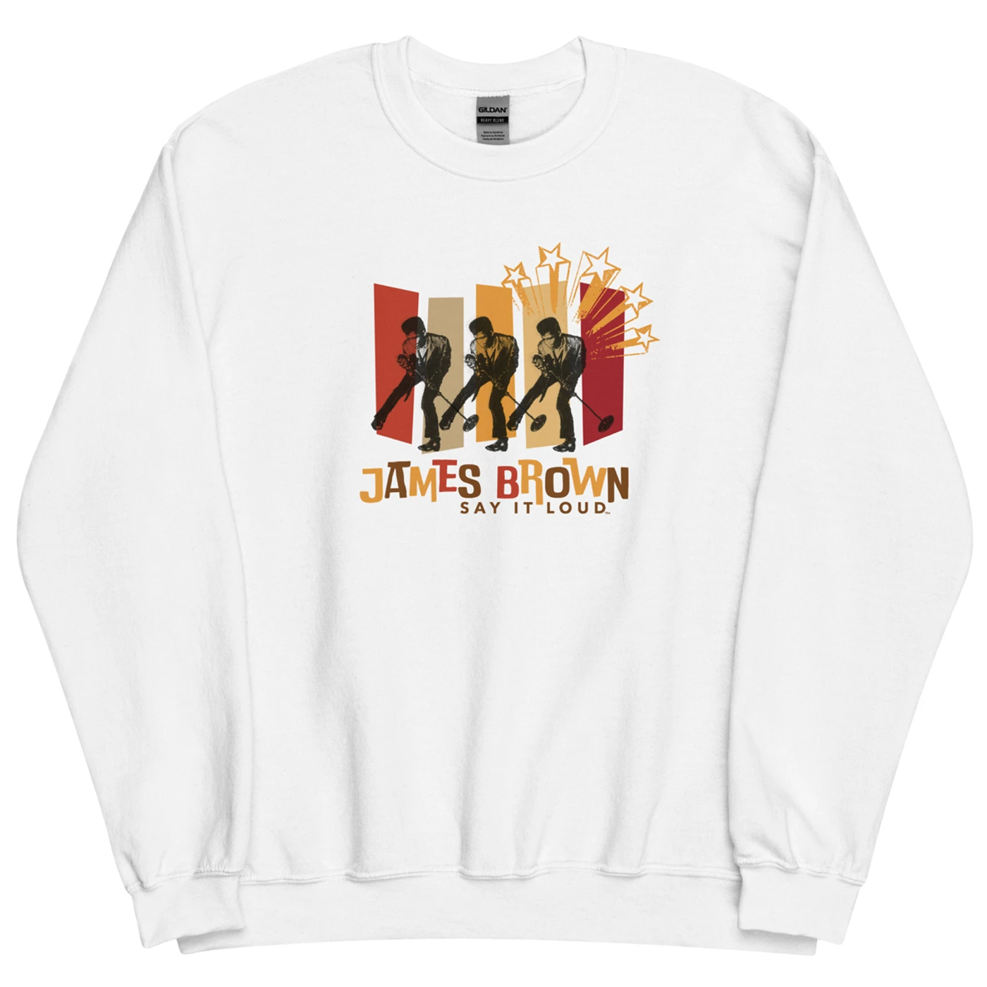 James Brown Say It Loud Crooner Crewneck Sweatshirt
