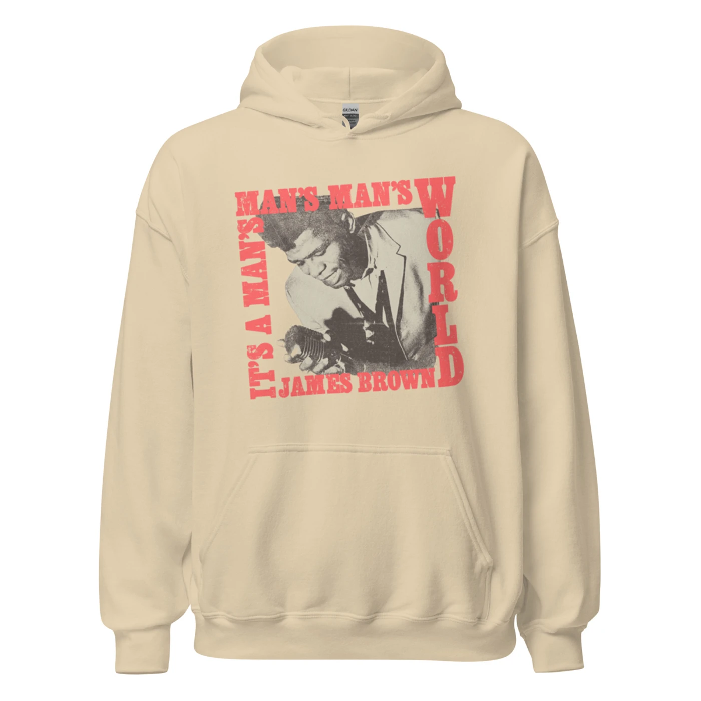 James Brown It's A Man's World Square Hoodie Sweatshirt