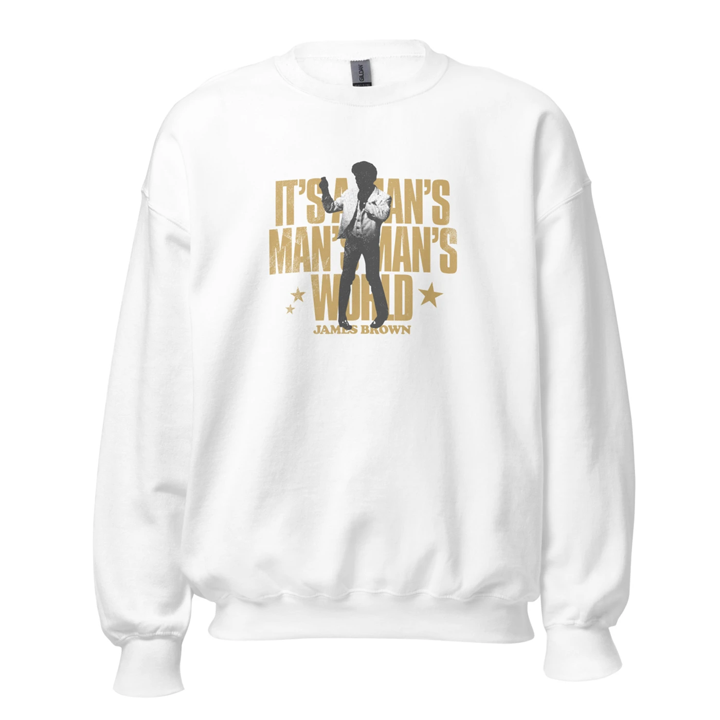 James Brown It's A Man's World Dance Crew Neck Sweatshirt