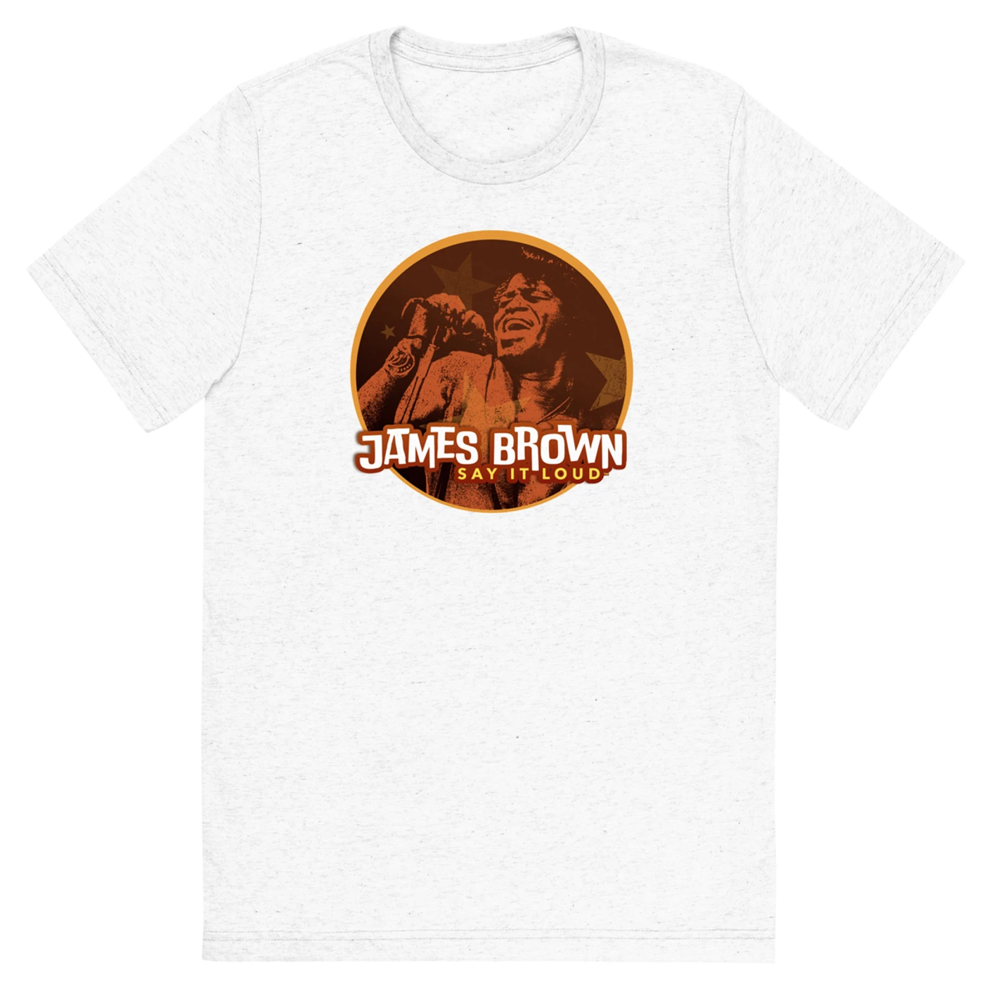 James Brown Say It Loud Stars T-Shirt
