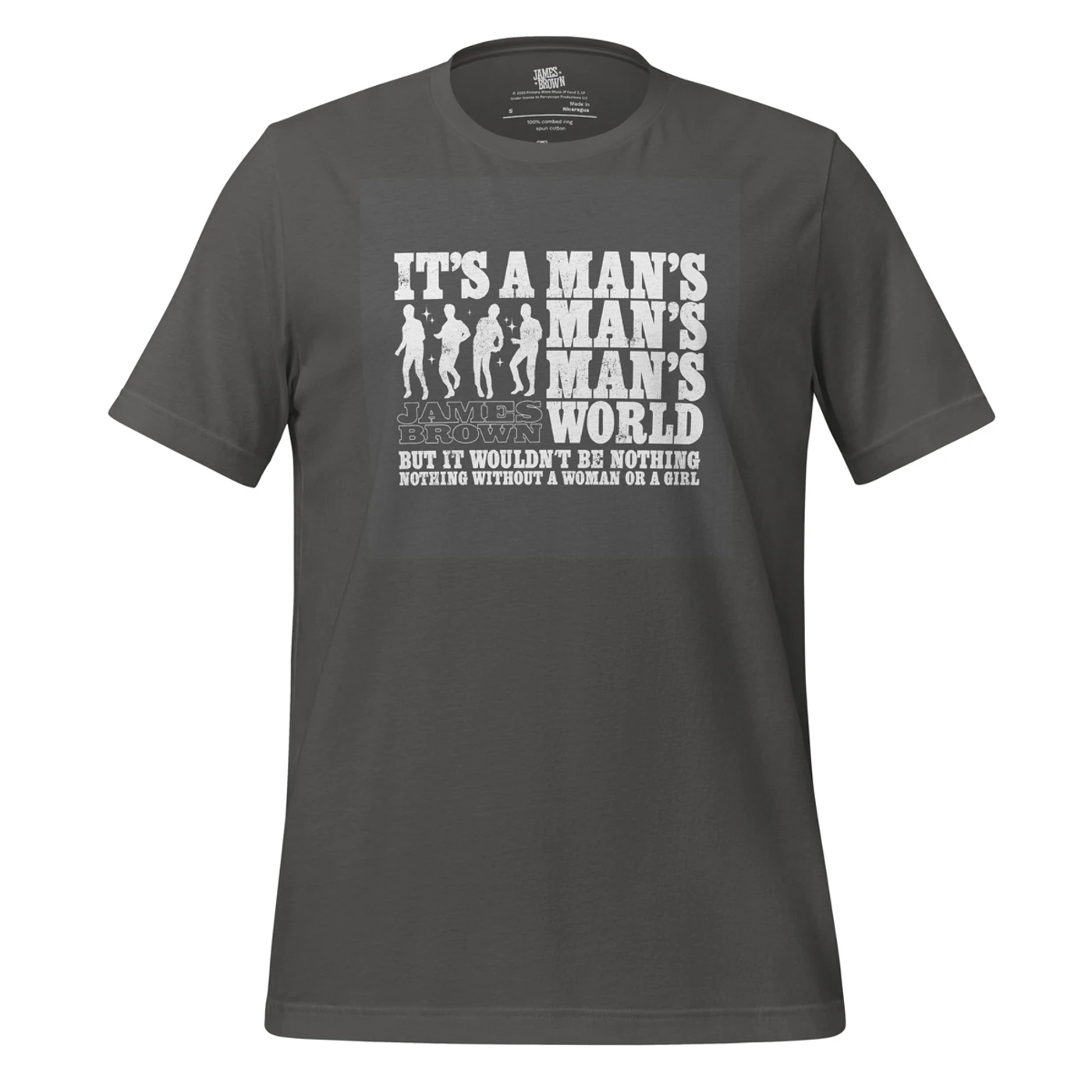 James Brown It's A Man's World Silhouette T-Shirt