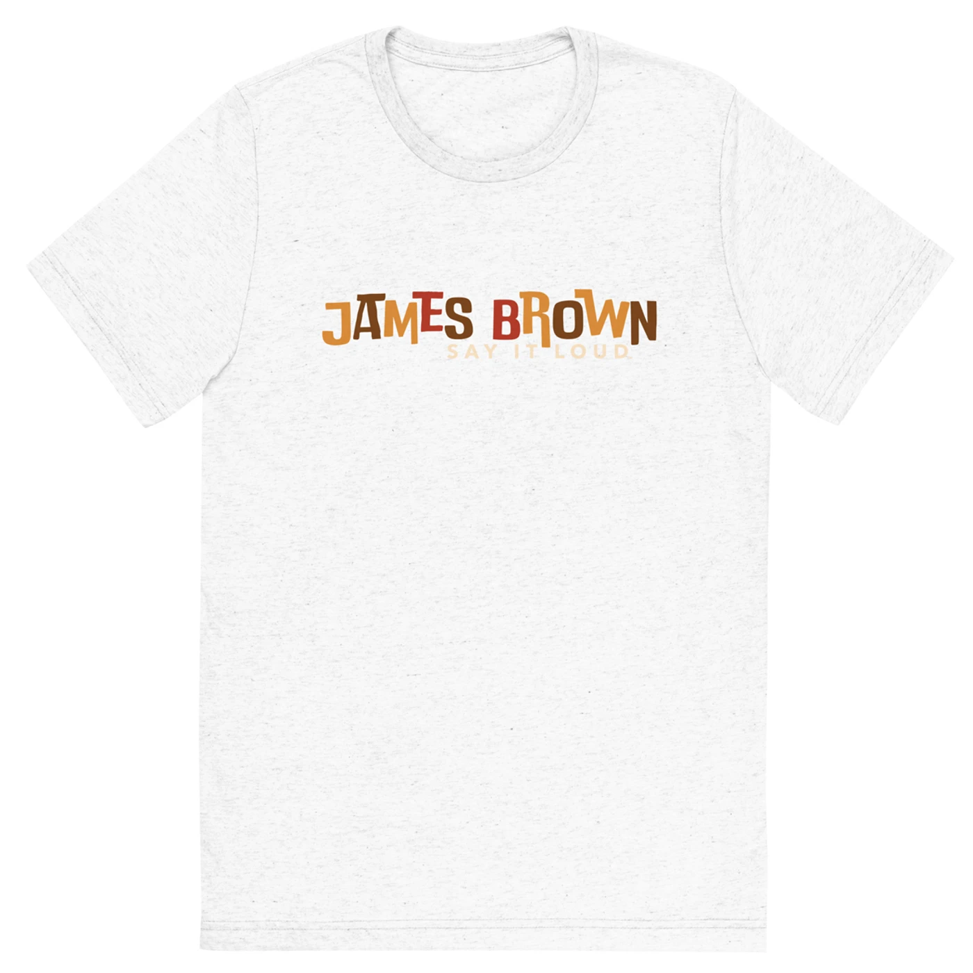 James Brown Say It Loud Logo T-Shirt