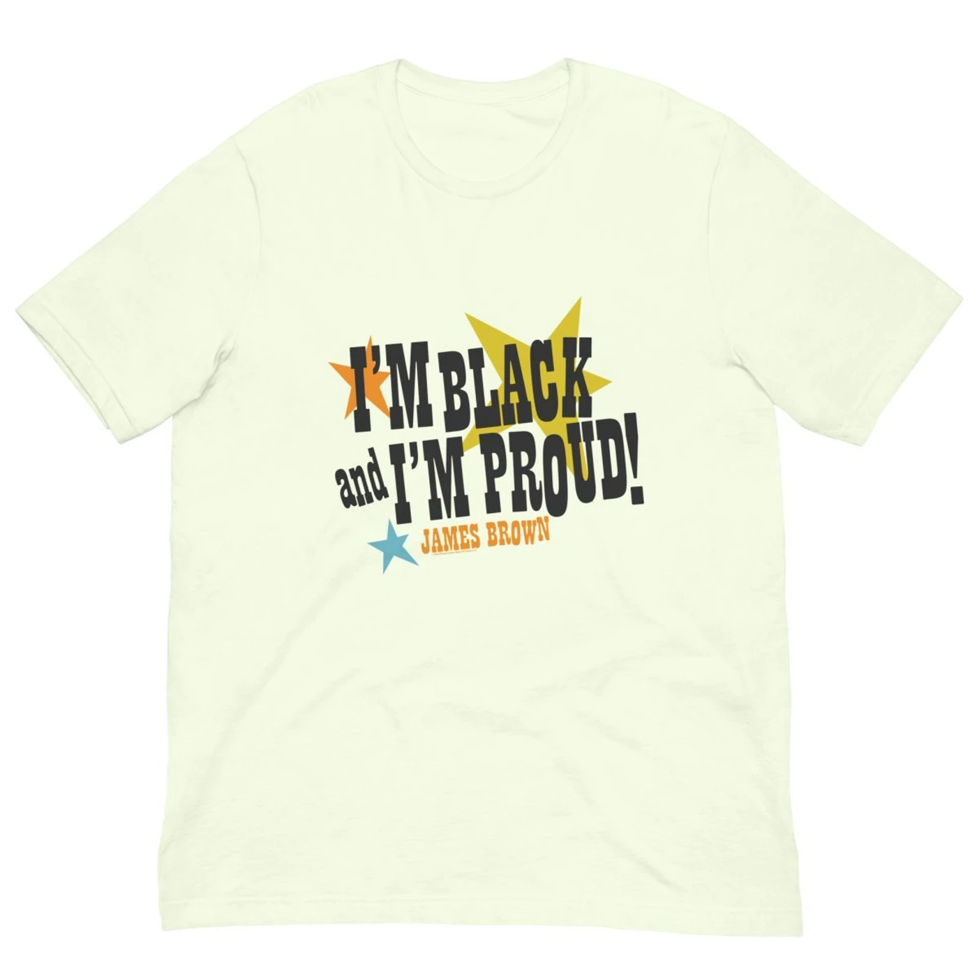 James Brown I'm Black and I'm Proud Stars T-Shirt