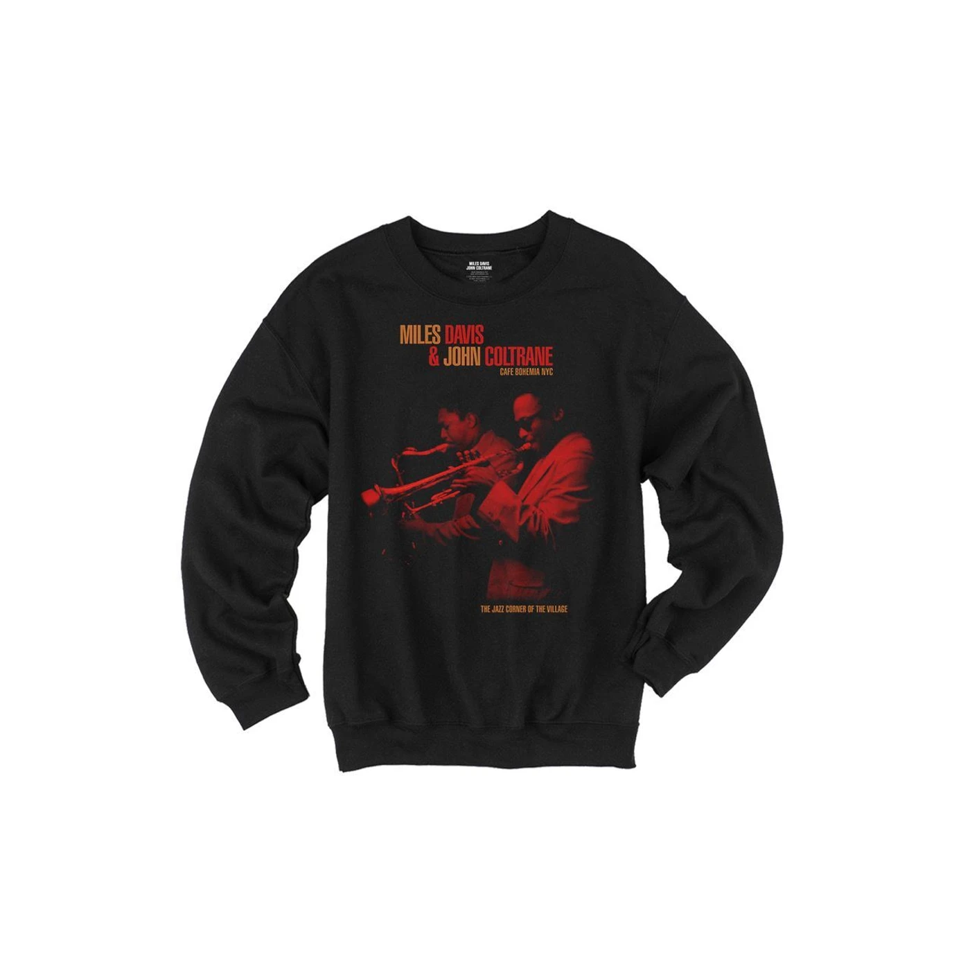 John Coltrane Caf Bohemia NYC Crewneck Sweatshirt