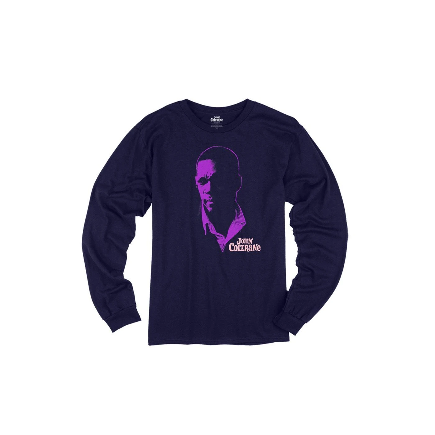 John Coltrane Amsterdam Portrait Long Sleeve T-shirt