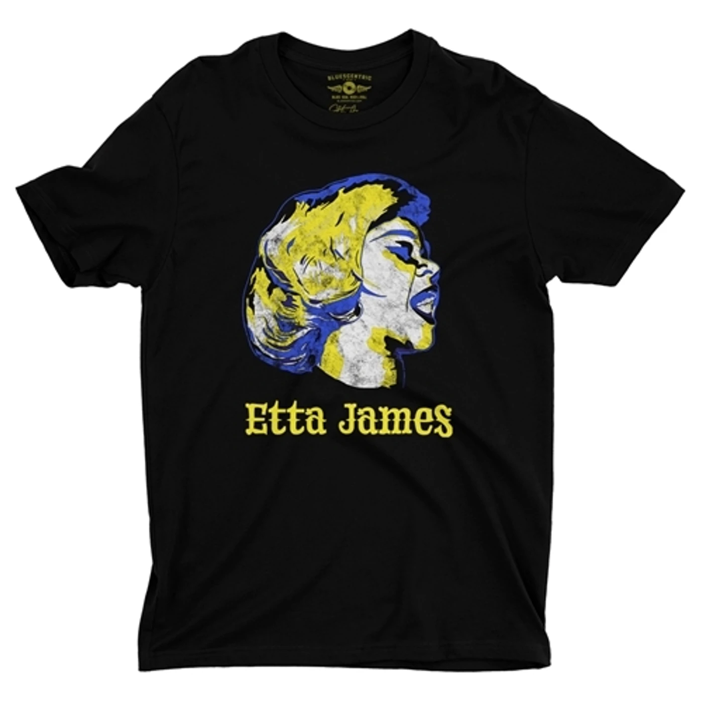Etta James Vintage Grain Portait Lightweight T-Shirt