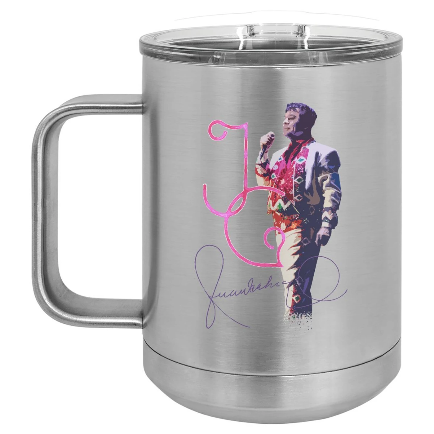 Juan Gabriel Watercolor Polar Camel Travel Mug