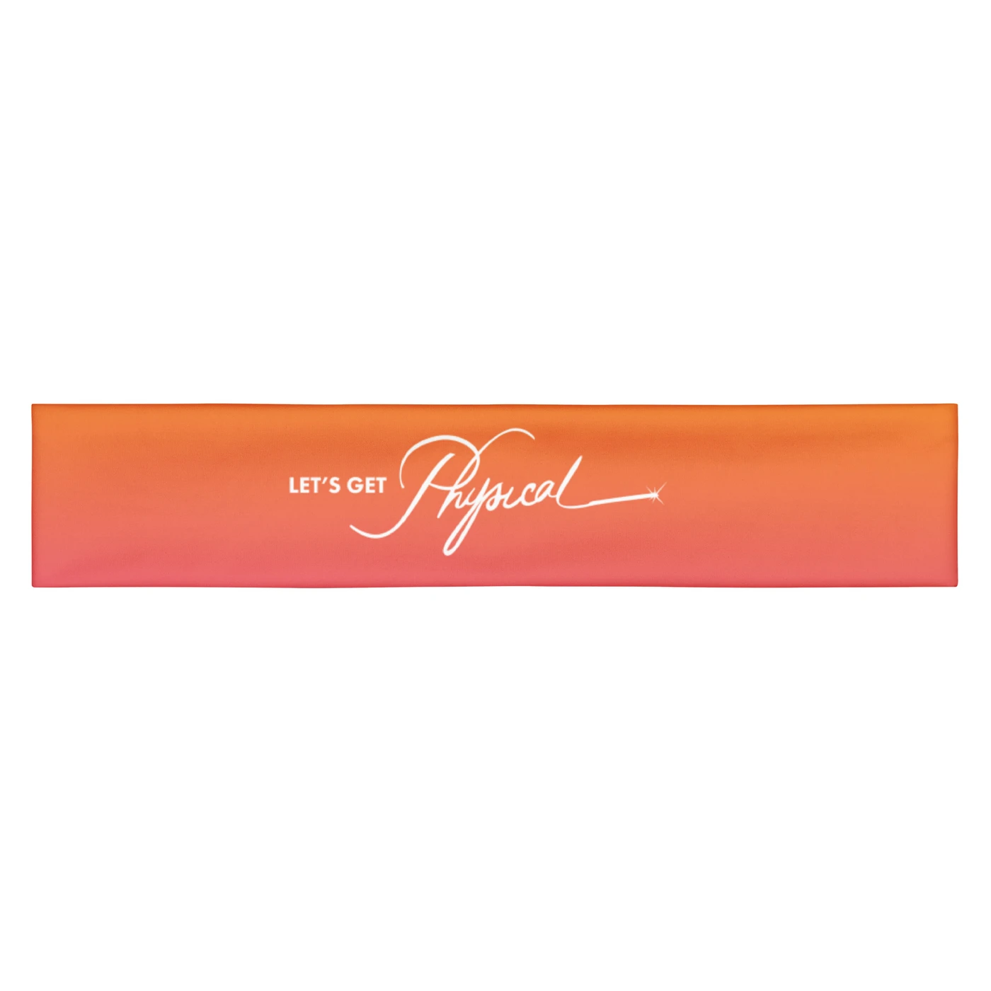 Olivia Newton-John Let's Get Physical Headband | Sunrise Gradient