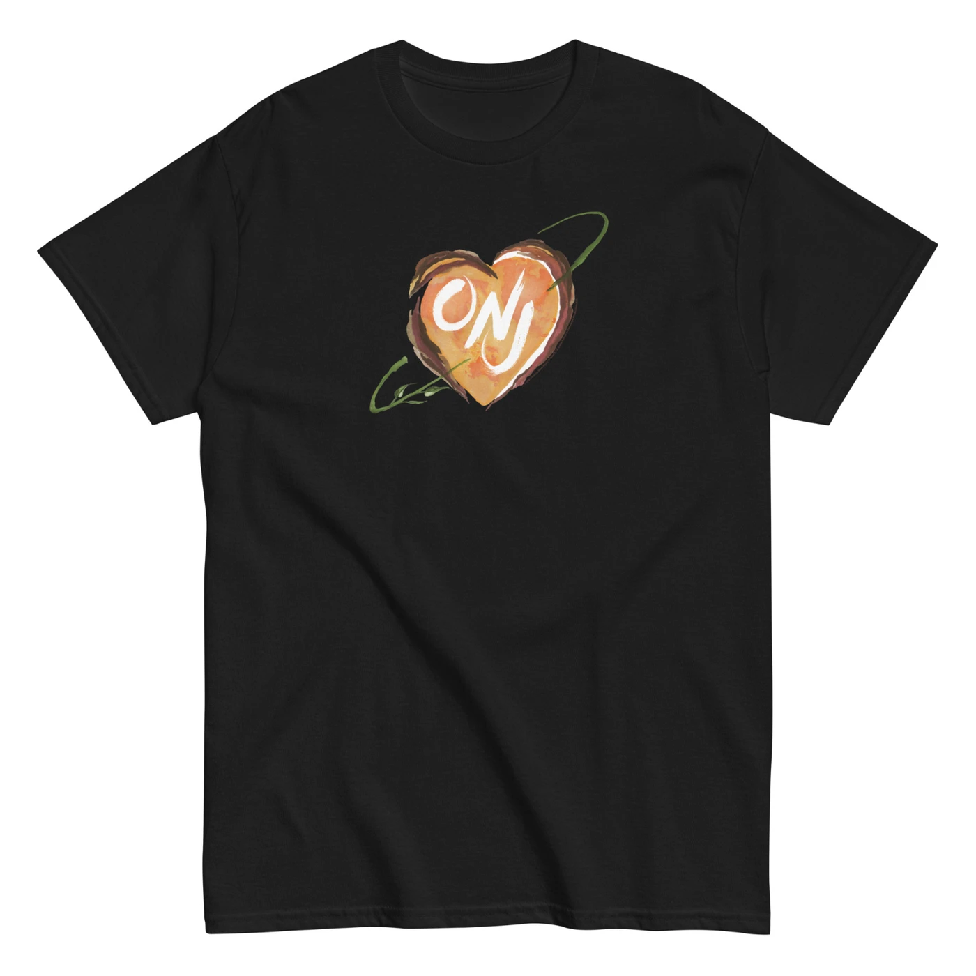 Olivia Newton-John ONJ Heart Logo T-Shirt