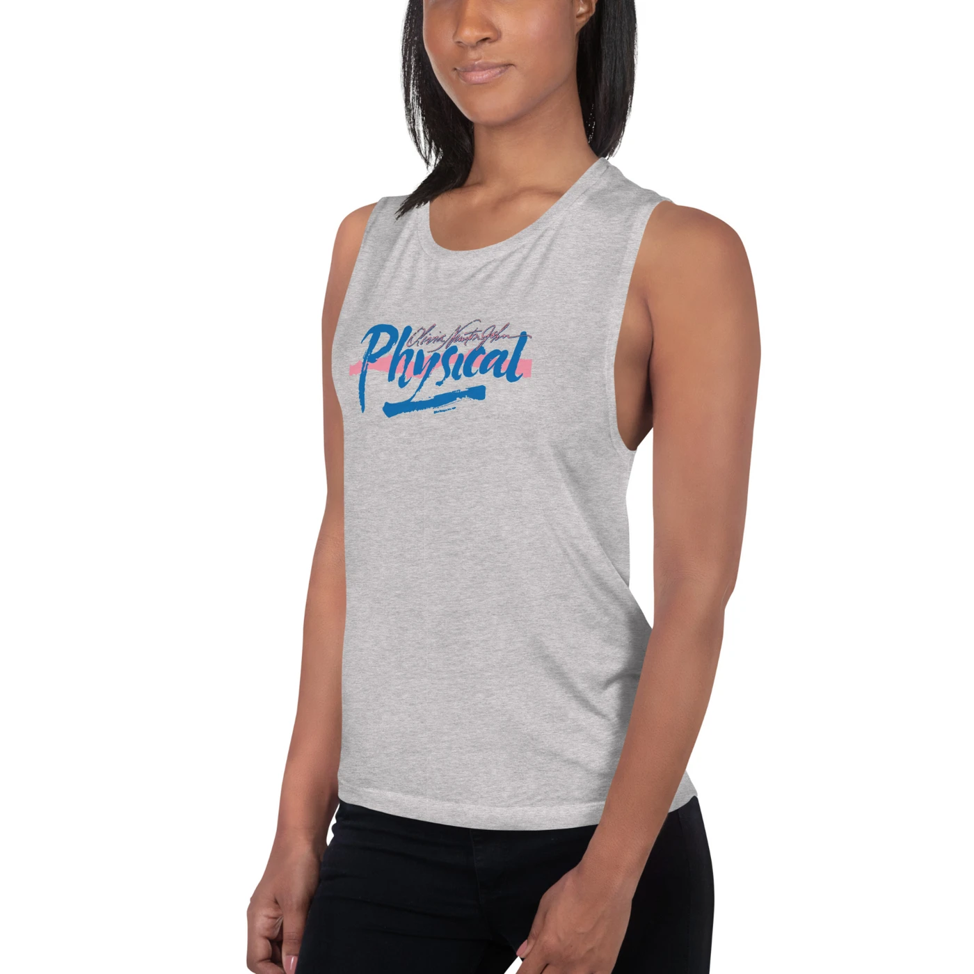 Olivia Newton-John Physical Logo Muscle Tank