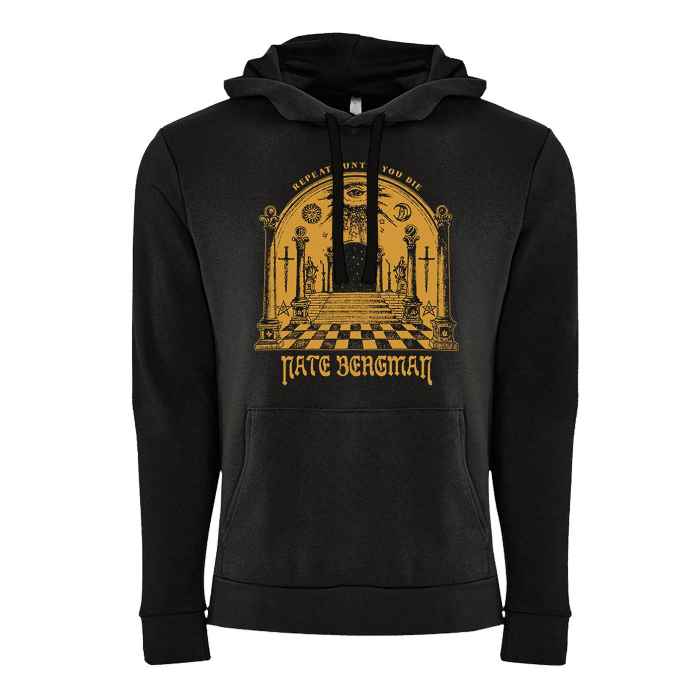 Nate Bergman Repeats Until You Die Hoodie
