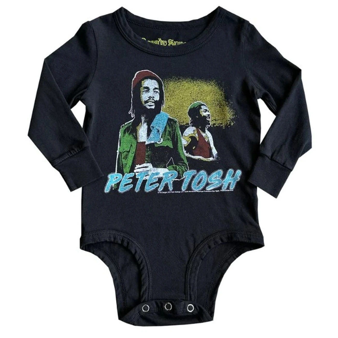 Peter Tosh Organic Long Sleeve Onesie
