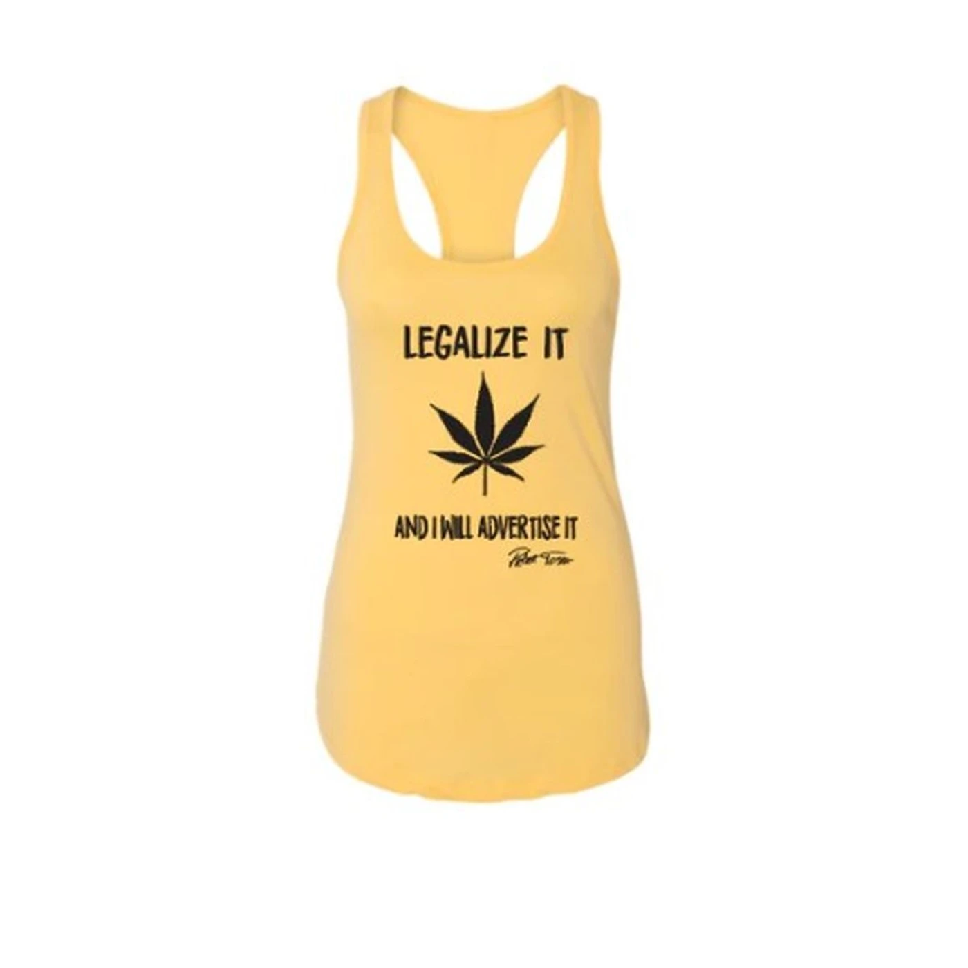 Peter Tosh 2022 IPTD Legalize It Yellow Tank
