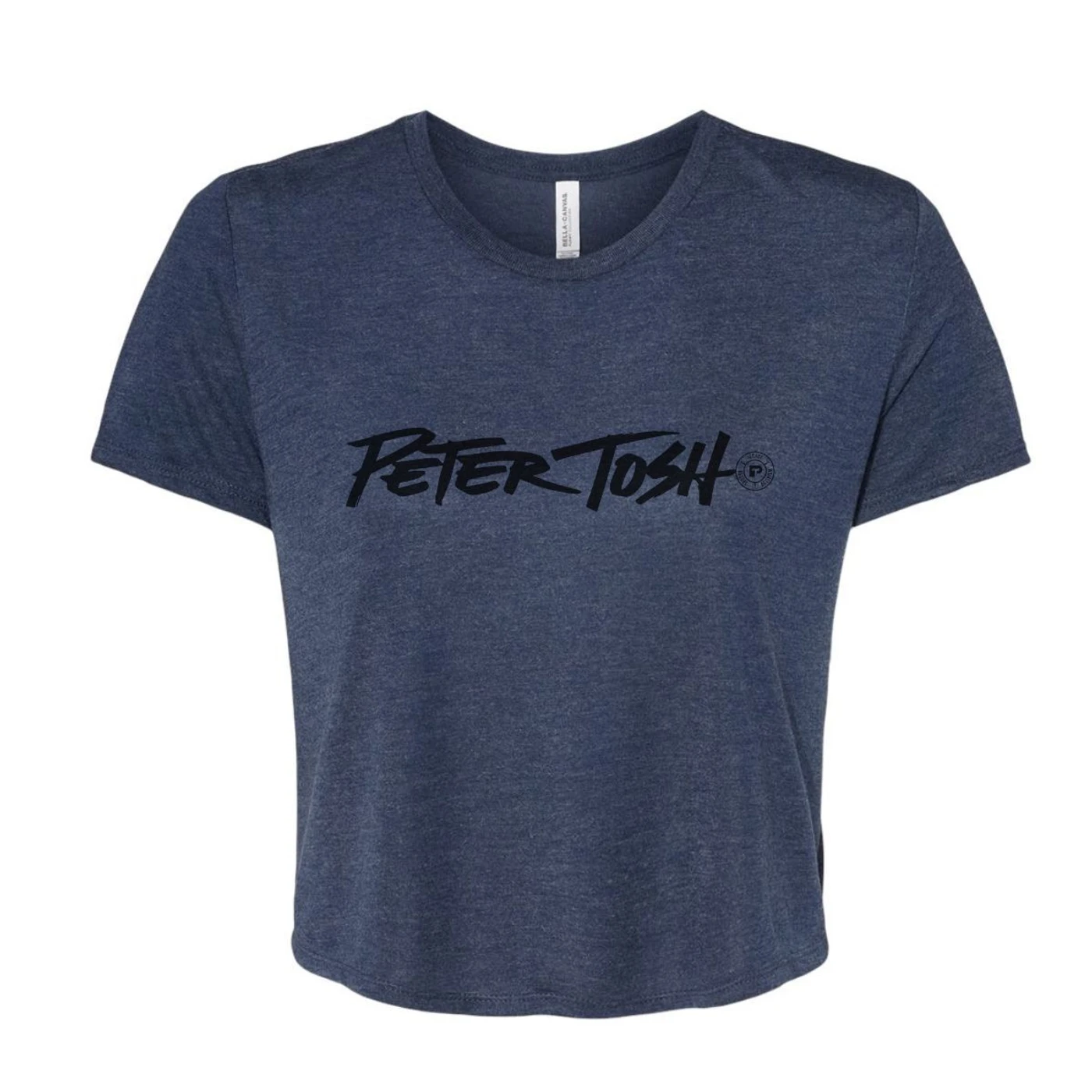 Peter Tosh Logo Cropped T-Shirt