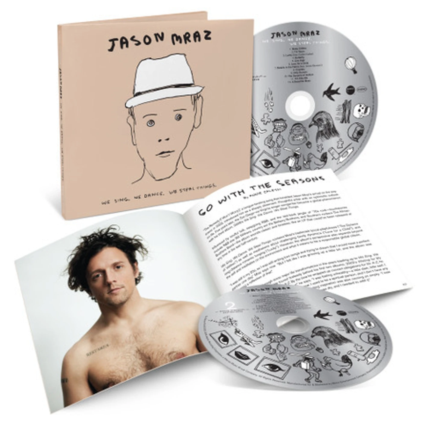 Jason Mraz We Sing. We Dance. We Steal Things. We Deluxe Edition. CD (2023)