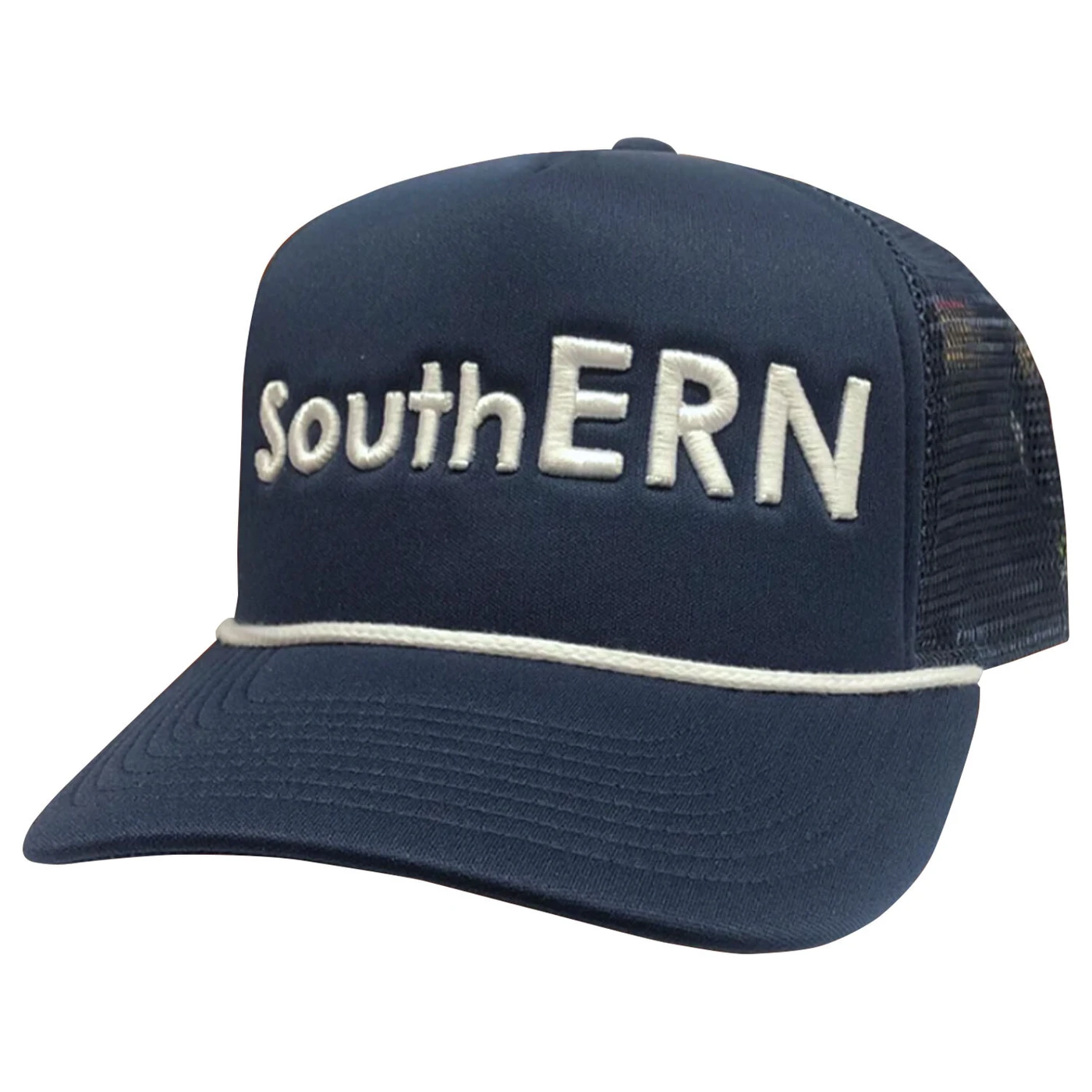 Ernest Ballcap Navy Trucker "SouthERN"