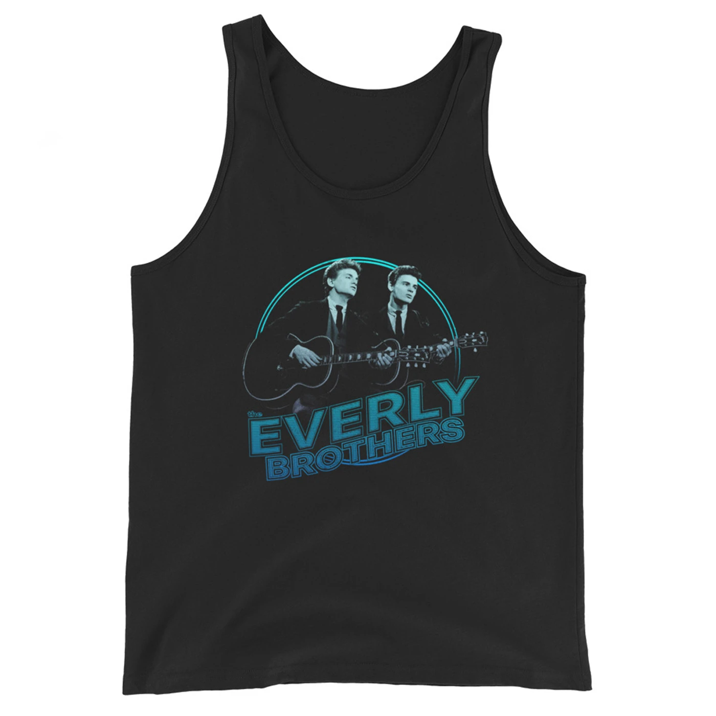 The Everly Brothers Blue Guitars Tank Top
