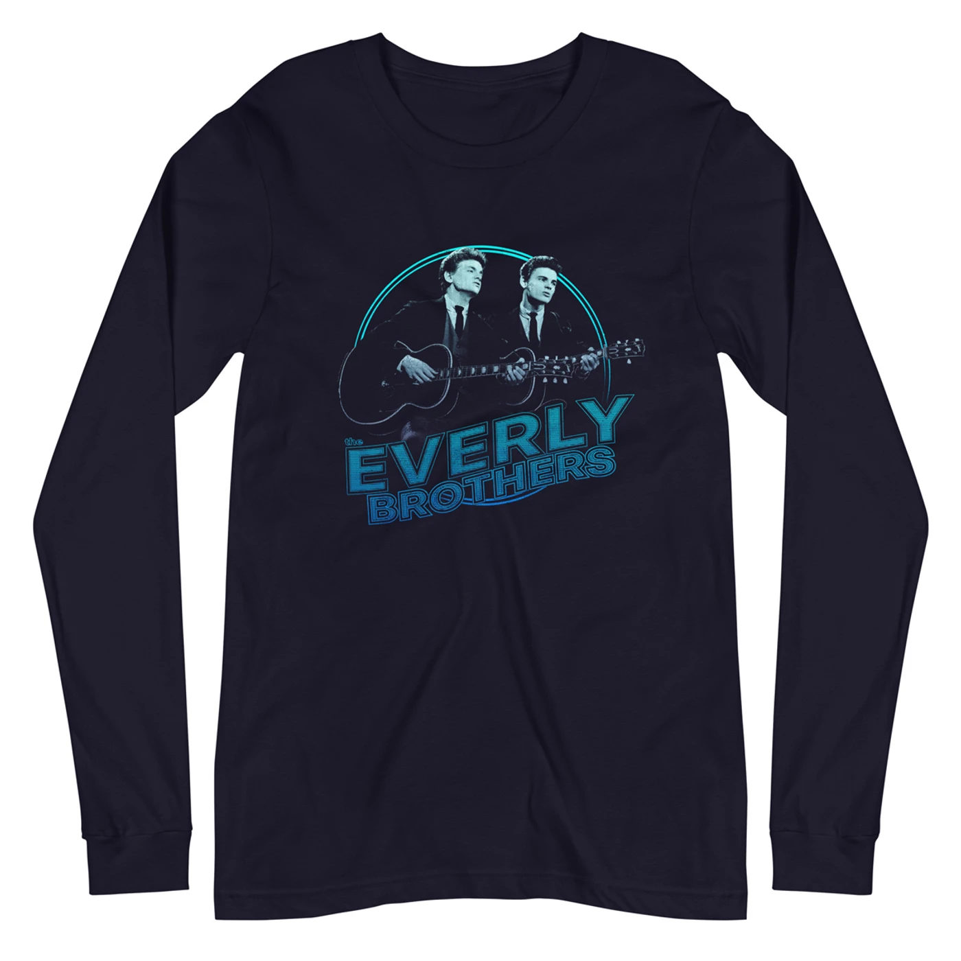 The Everly Brothers Blue Guitars Long Sleeve T-Shirt