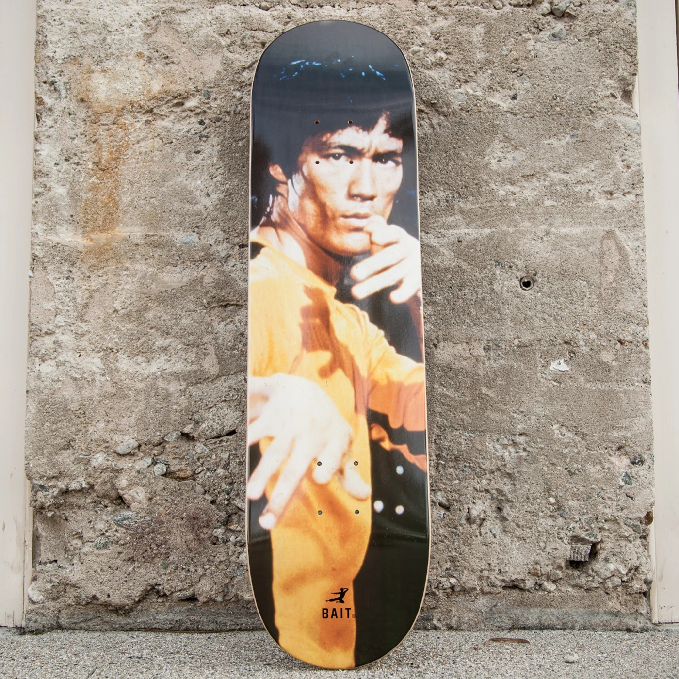 Bruce Lee Yellow Jumpsuit Skateboard Deck