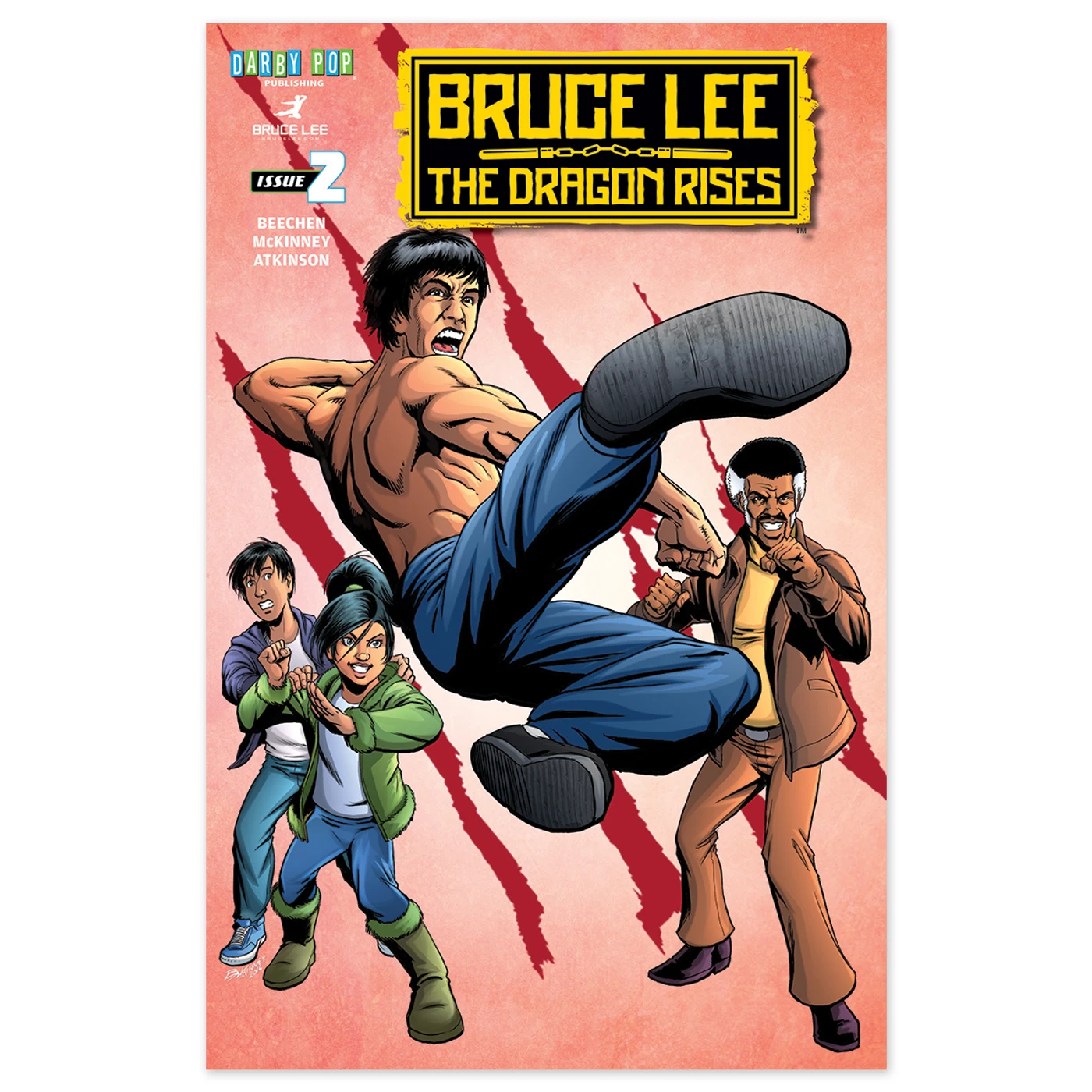 Bruce Lee The Dragon Rises Issue # 2 Cover 1