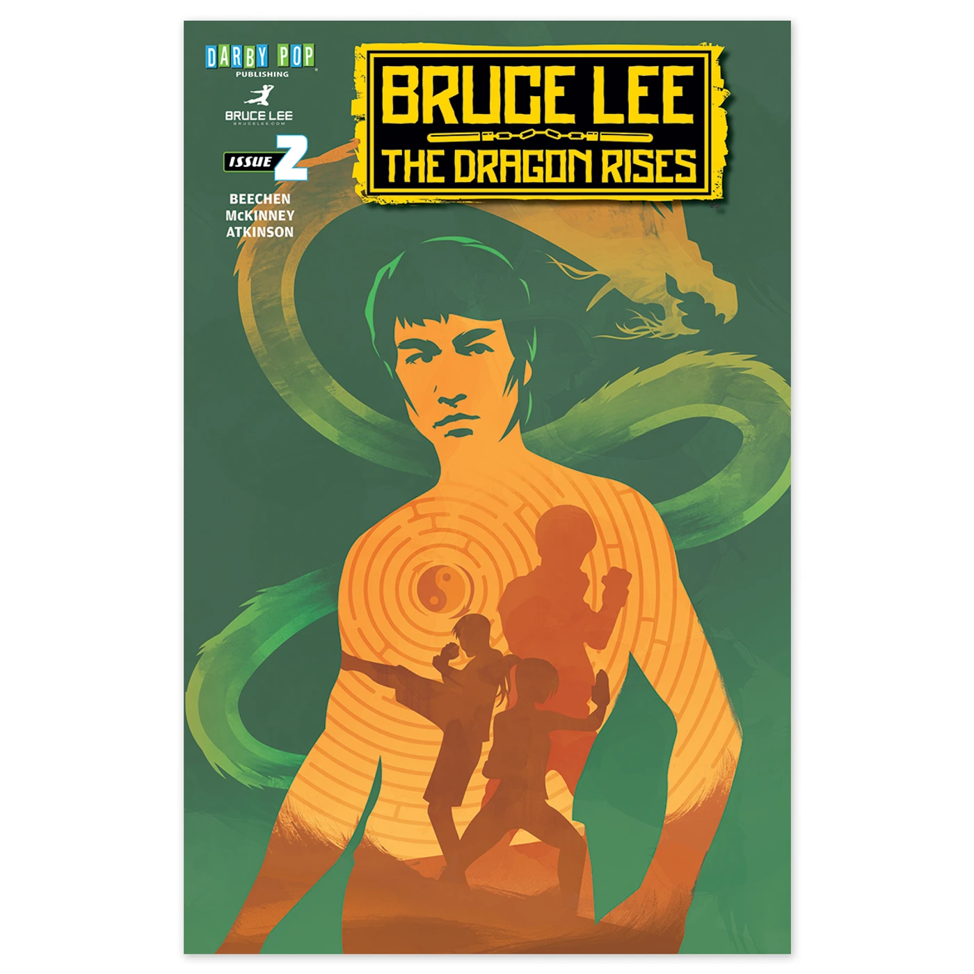 Bruce Lee The Dragon Rises Issue # 2 Cover 2
