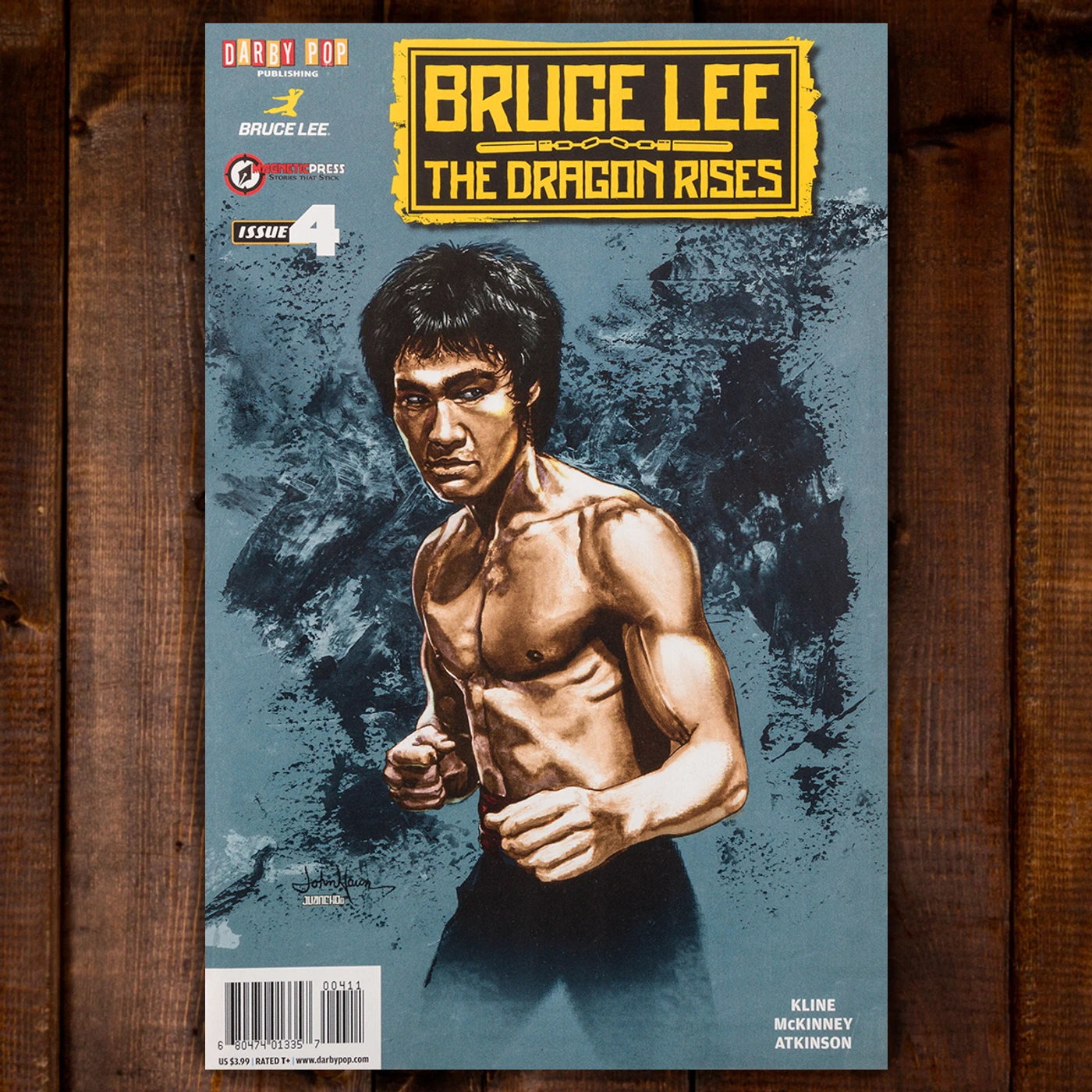 Bruce Lee The Dragon Rises Issue #4 Cover 1