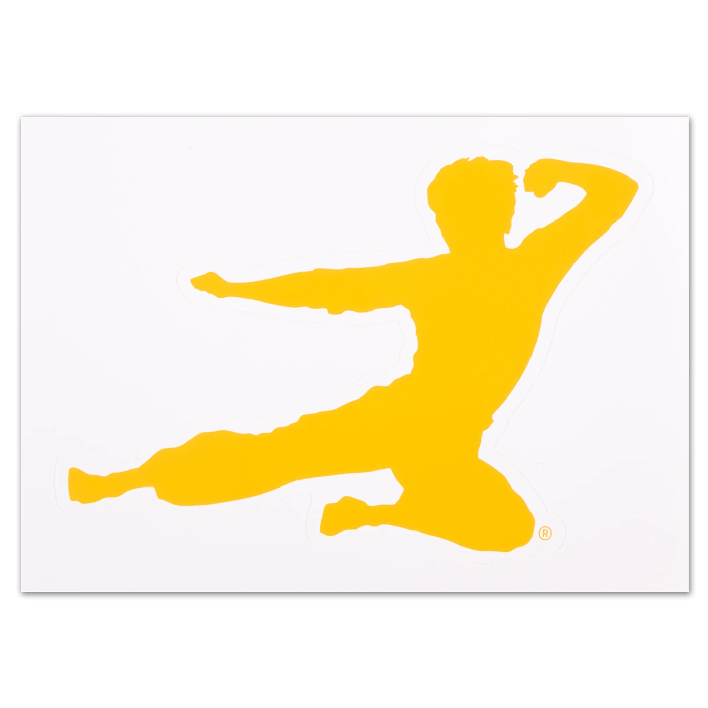 Bruce Lee Flying Man Sticker - FREE w/ purchase