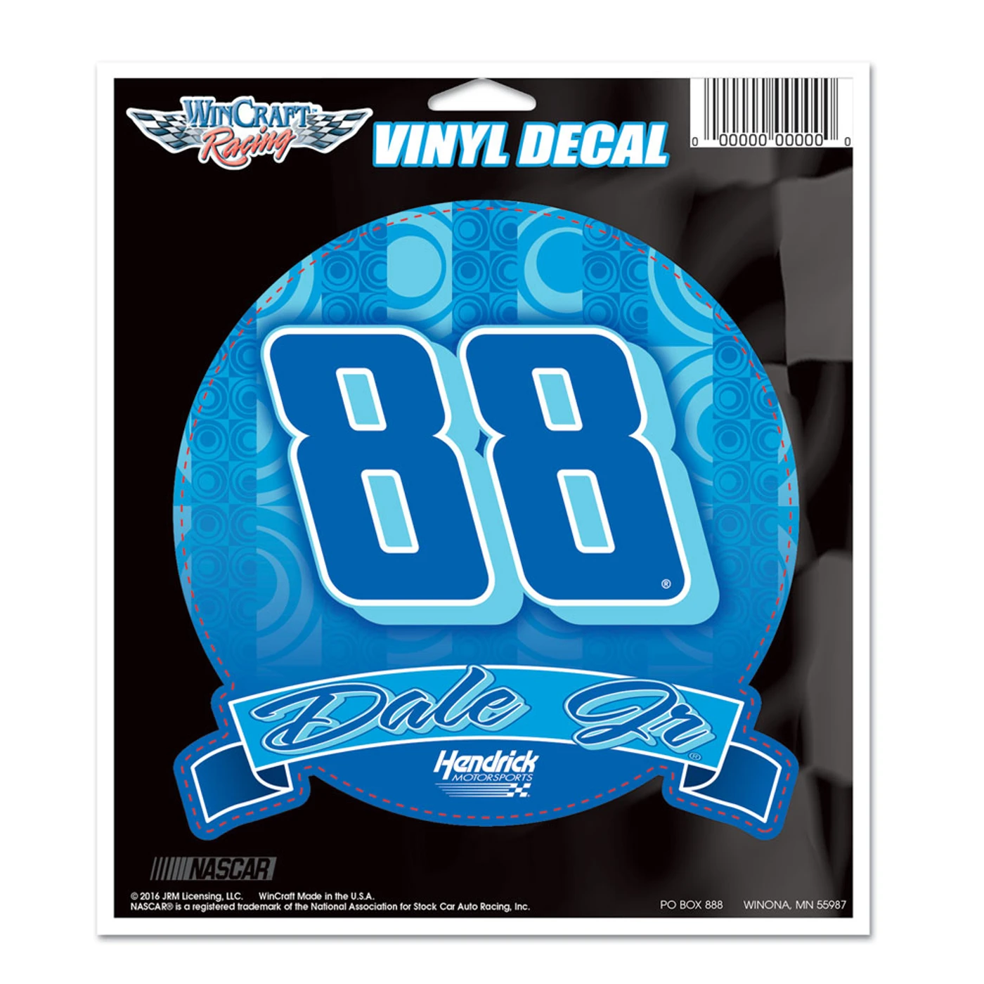 Hendrick Motorsports Dale Jr. #88 5" Vinyl Decal