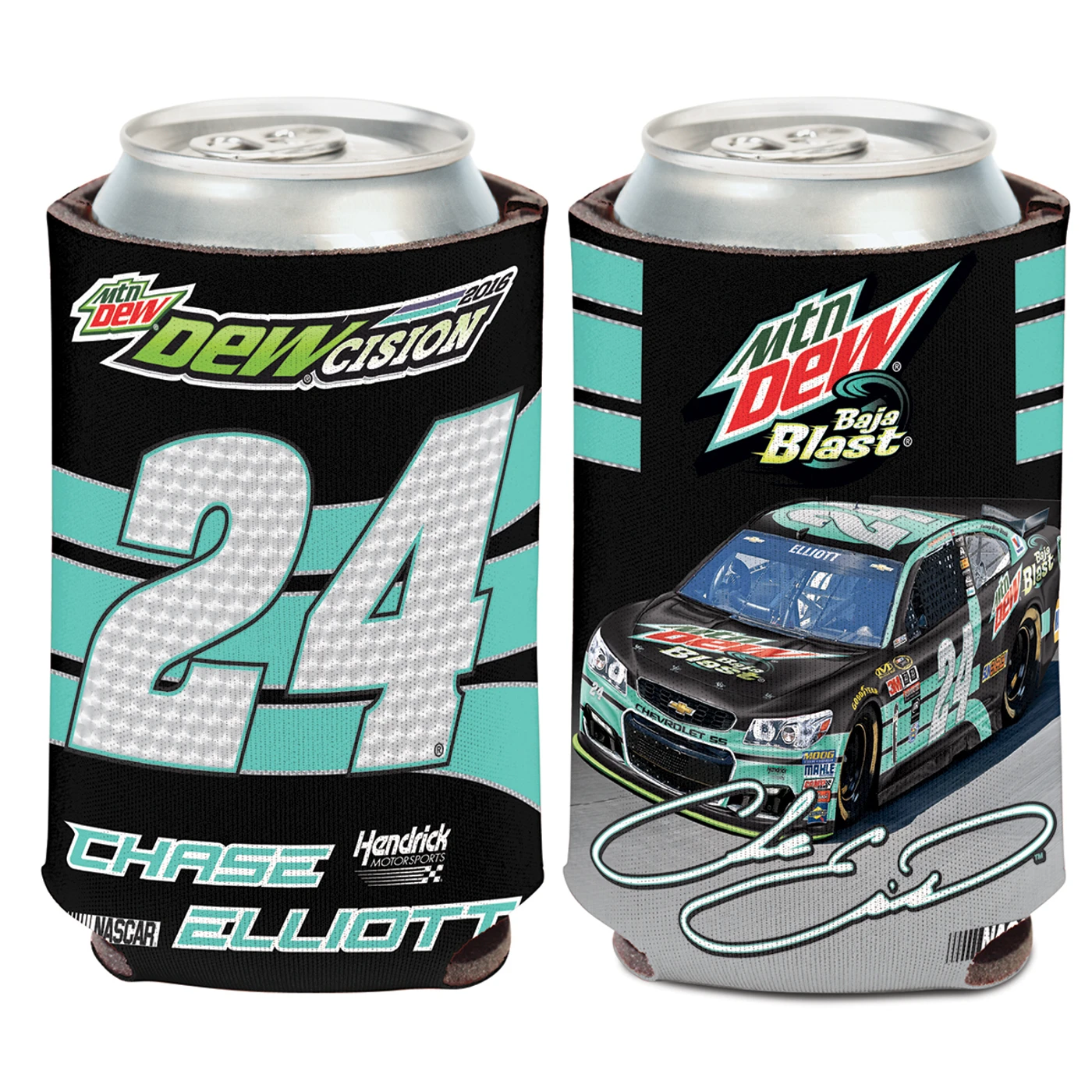 Hendrick Motorsports Chase Elliott #24 Mountain Dew Baja Blast Drink Cooler