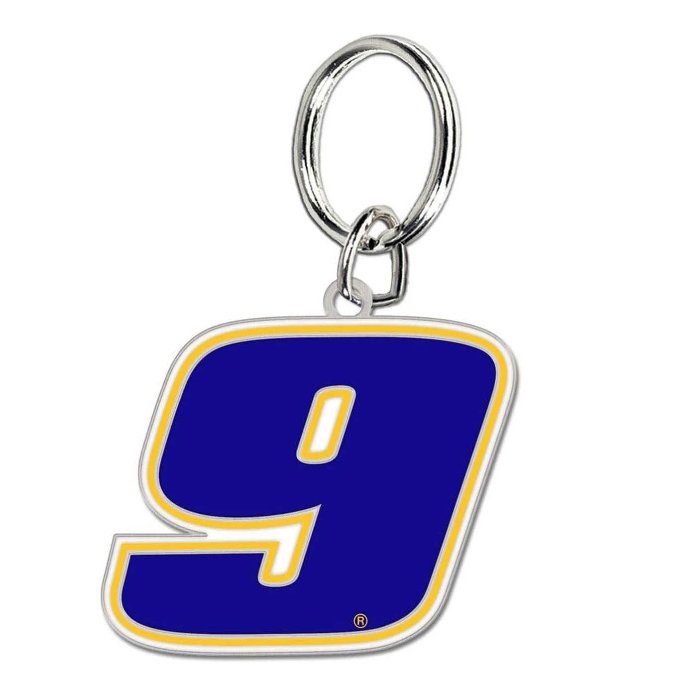 Hendrick Motorsports Chase Elliott #9 Cloisonne Key Ring