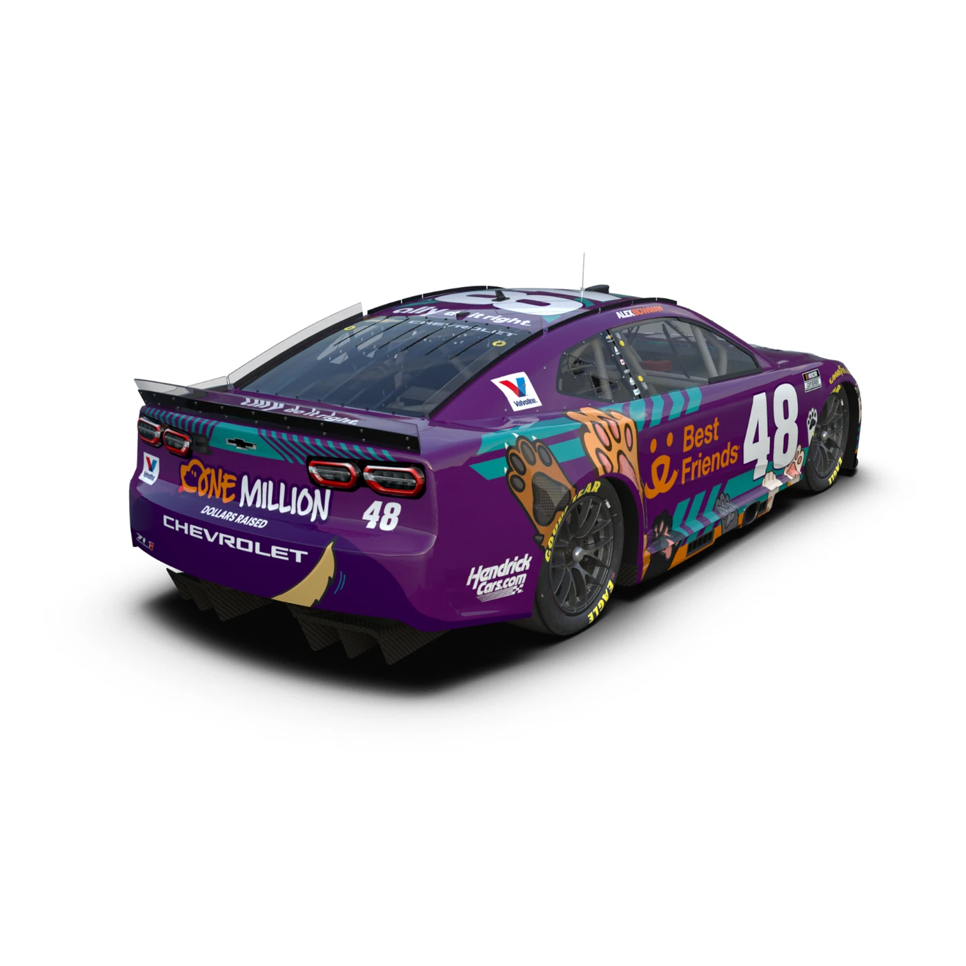 Hendrick Motorsports Alex Bowman #48 2026 Ally Best Friends  1:24 HO Die-Cast