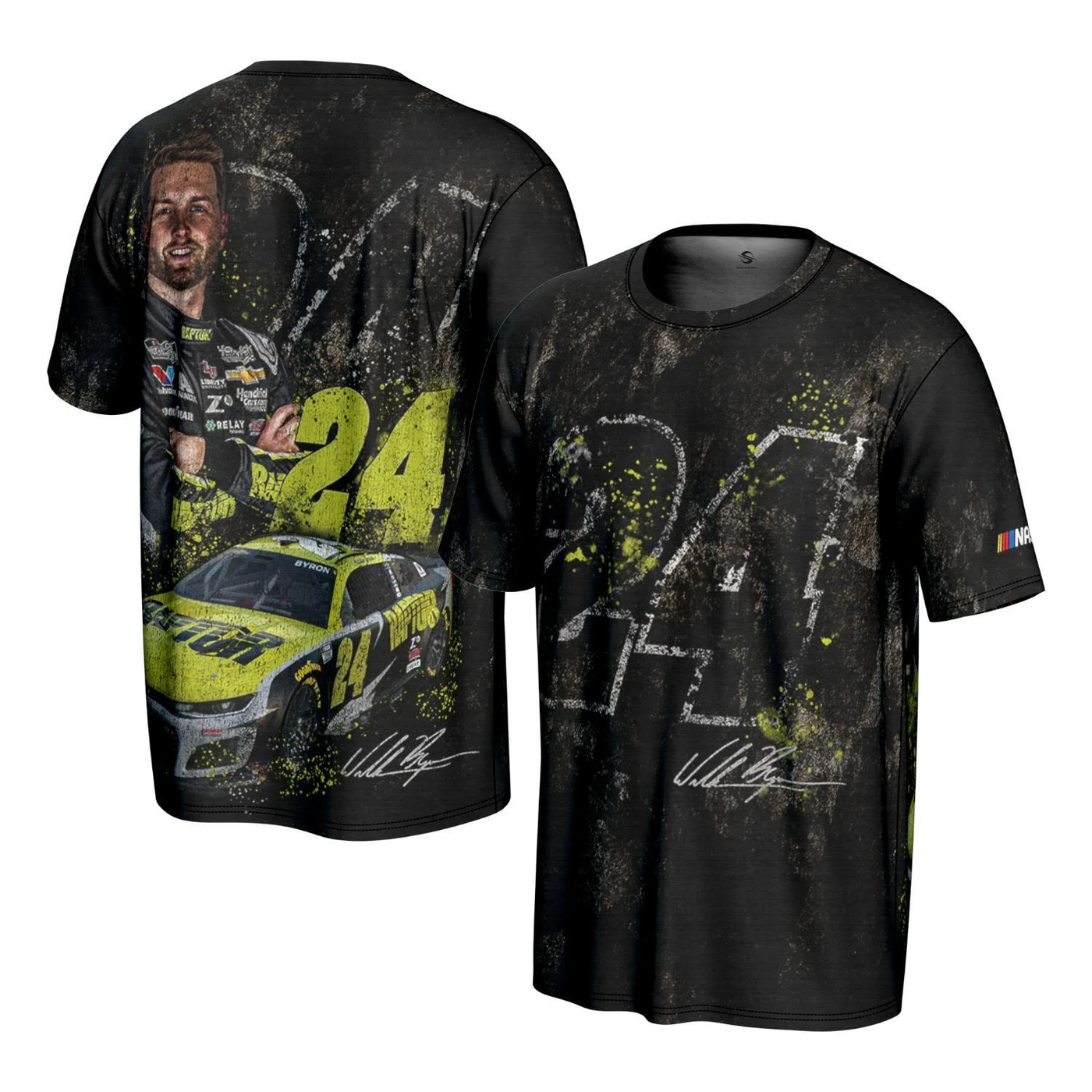 Hendrick Motorsports William Byron #24 Asphalt Sublimated T-shirt