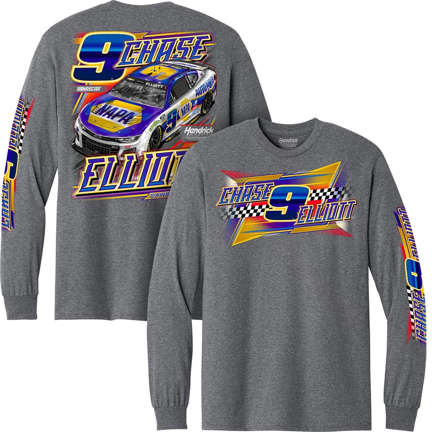 Hendrick Motorsports Chase Elliott #9 NAPA Longsleeve T-shirt