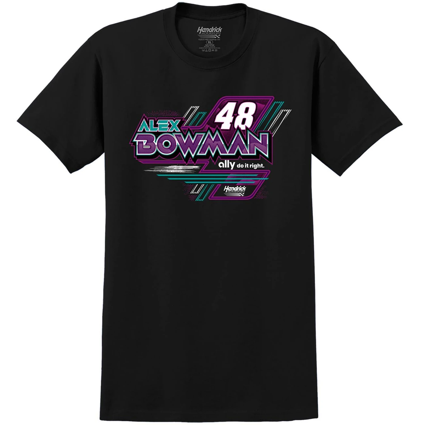 Hendrick Motorsports Alex Bowman #48 Ally Bolt T-shirt