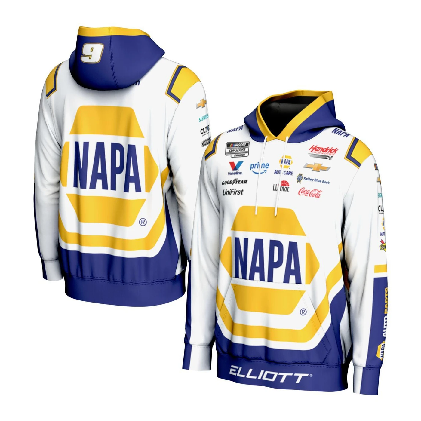 Hendrick Motorsports Chase Elliott #9 NAPA Sublimated Driver Suit Hoodie