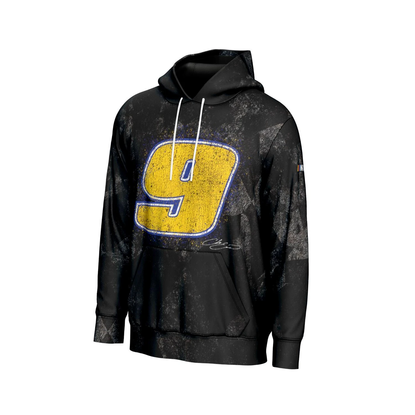 Hendrick Motorsports Chase Elliott #9 NAPA Sublimated Black Hoodie