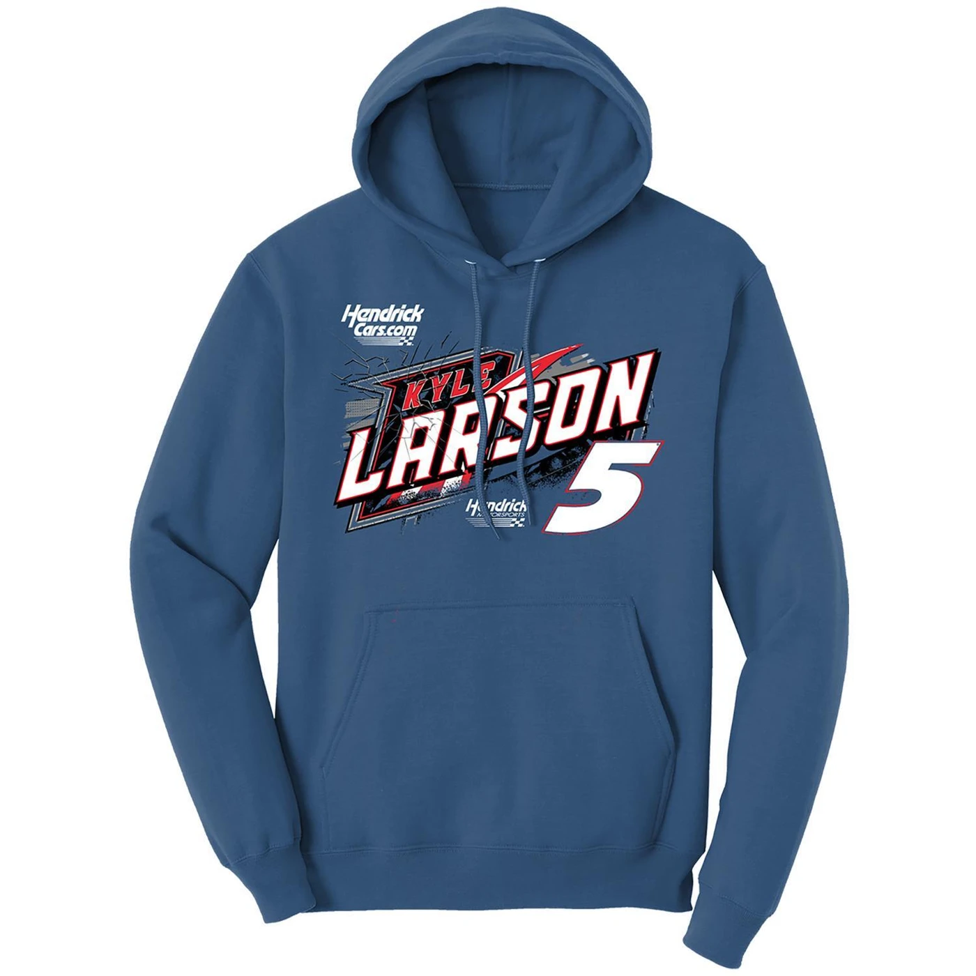 Hendrick Motorsports Kyle Larson #5 HendrickCars.com Neptune Blue Hoodie