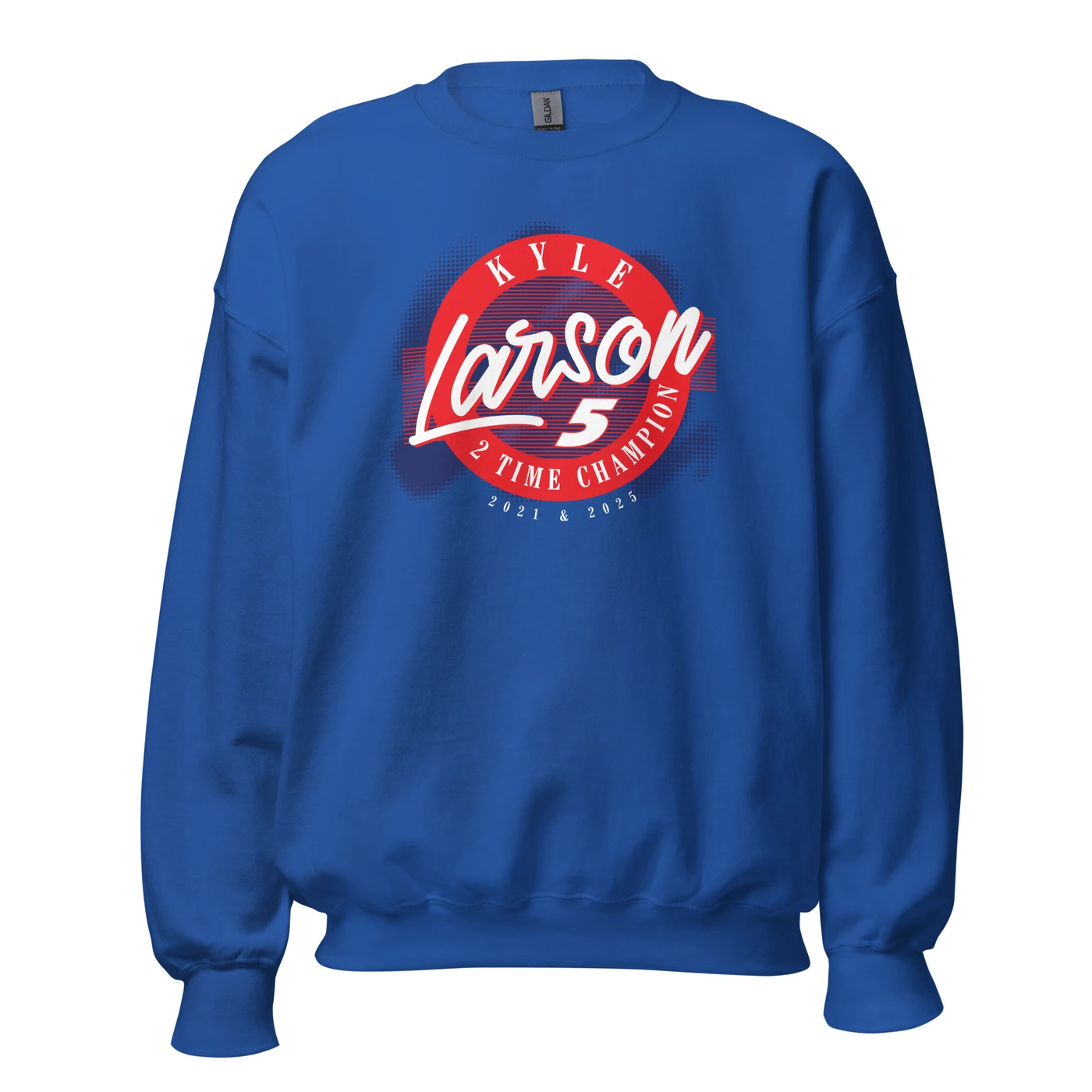 Hendrick Motorsports Kyle Larson 2x Champion Circle Crewneck Sweatshirt