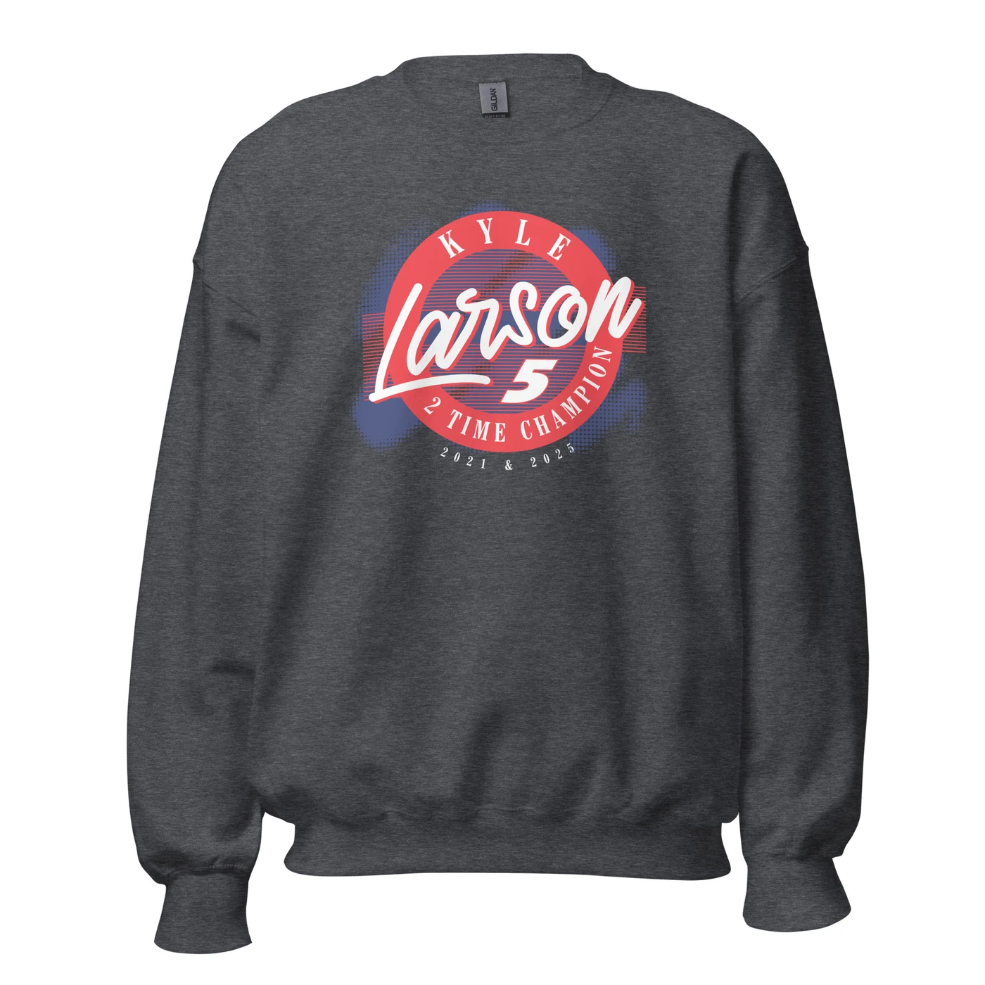 Hendrick Motorsports Kyle Larson 2x Champion Circle Crewneck Sweatshirt