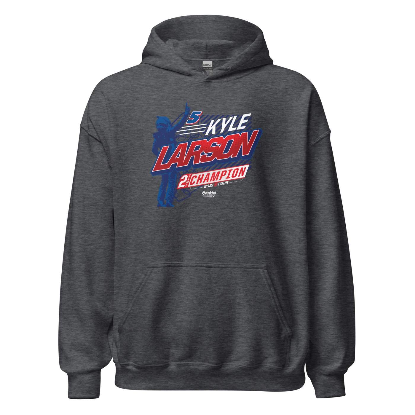 Hendrick Motorsports Kyle Larson 2x Champion Driver Pullover Hoodie
