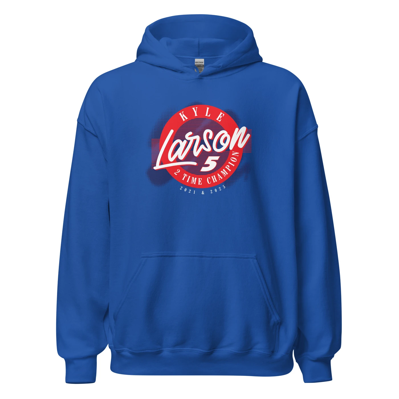 Hendrick Motorsports Kyle Larson 2x Champion Circle Pullover Hoodie