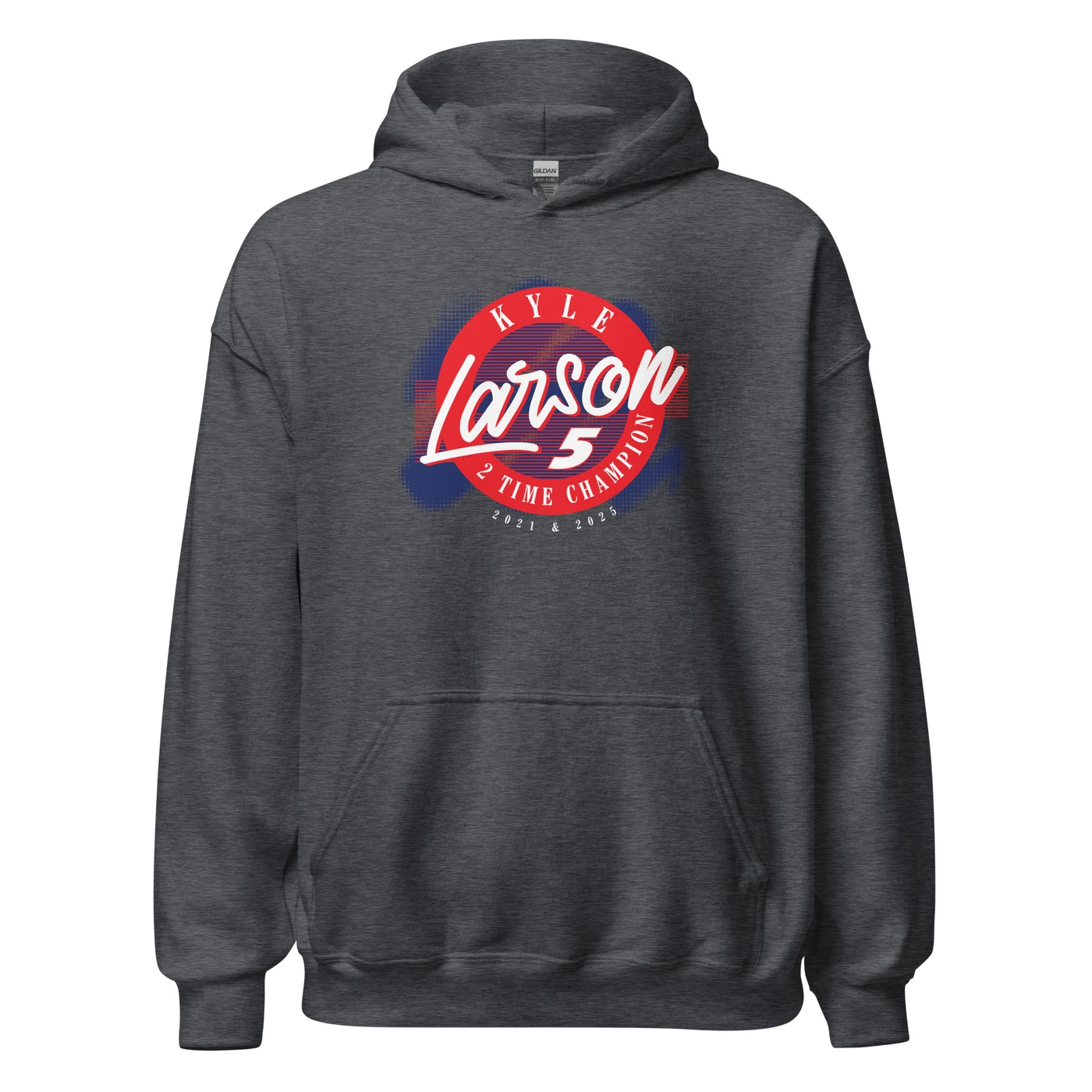 Hendrick Motorsports Kyle Larson 2x Champion Circle Pullover Hoodie