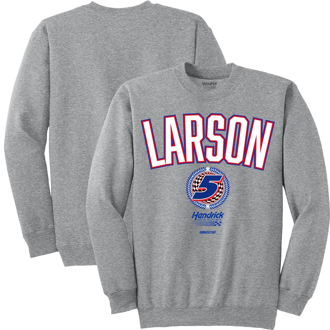 Hendrick Motorsports Kyle Larson #5 Ash Crewneck Sweatshirt